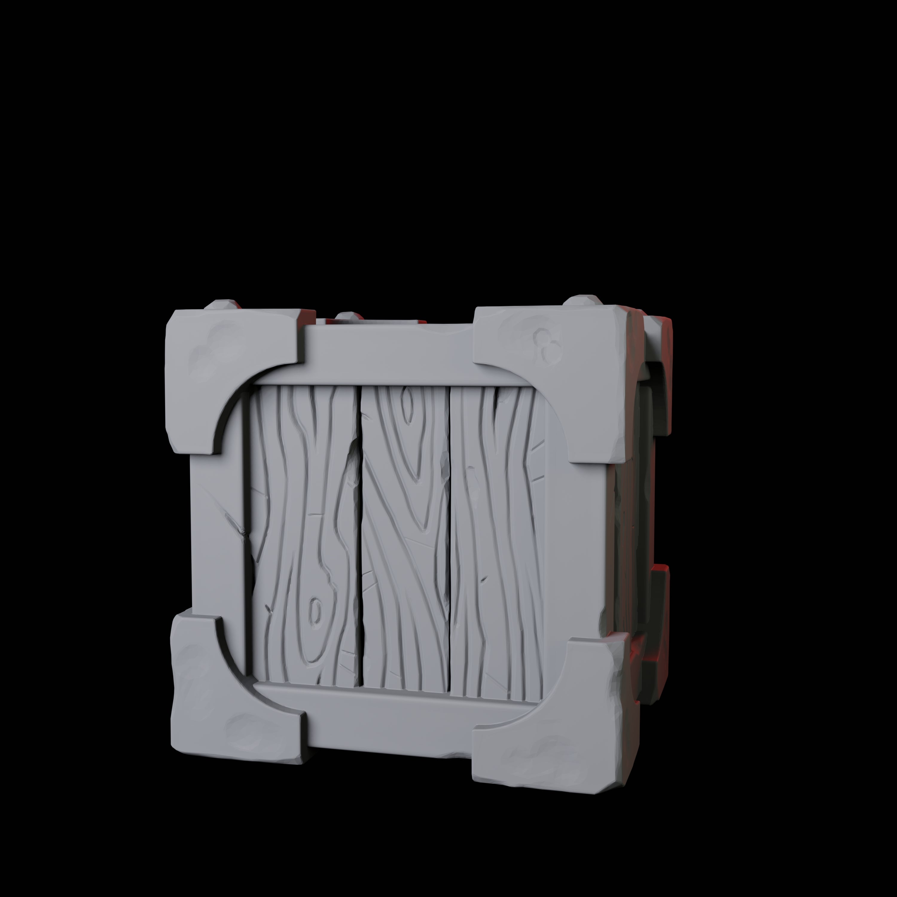 Small Crate Miniature for Dungeons and Dragons, Pathfinder or other TTRPGs