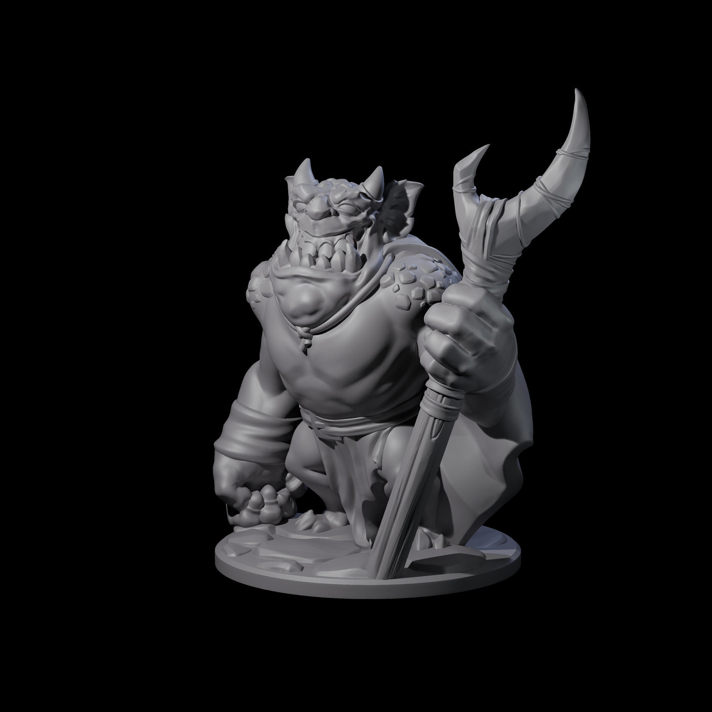 Small Guard Imp Fiend B Miniature for Dungeons and Dragons, Pathfinder or other TTRPGs