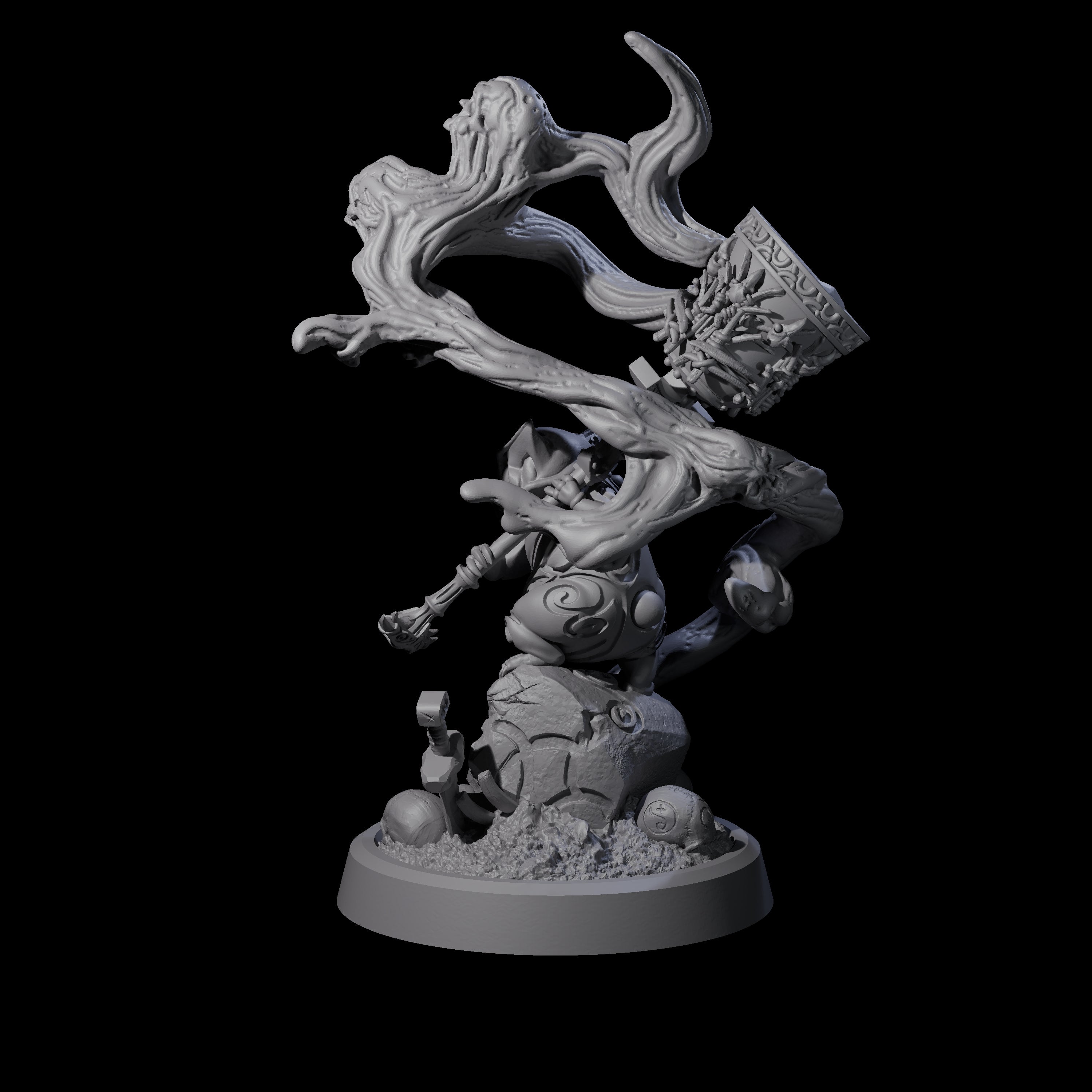 Small Owl-like Kenku Shaman B