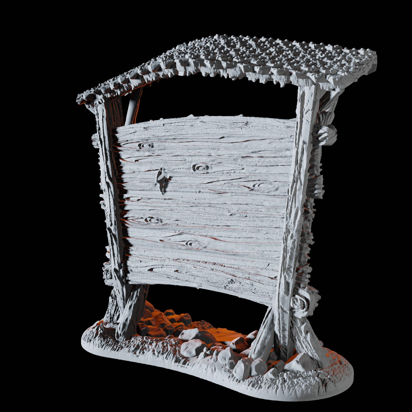Small Questboard Miniature for Dungeons and Dragons, Pathfinder or other TTRPGs
