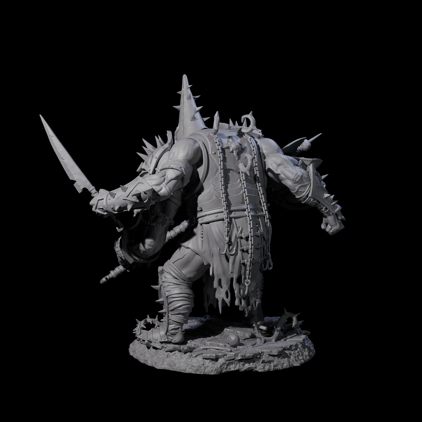 Smashing Helmed Horror A Miniature for Dungeons and Dragons, Pathfinder or other TTRPGs