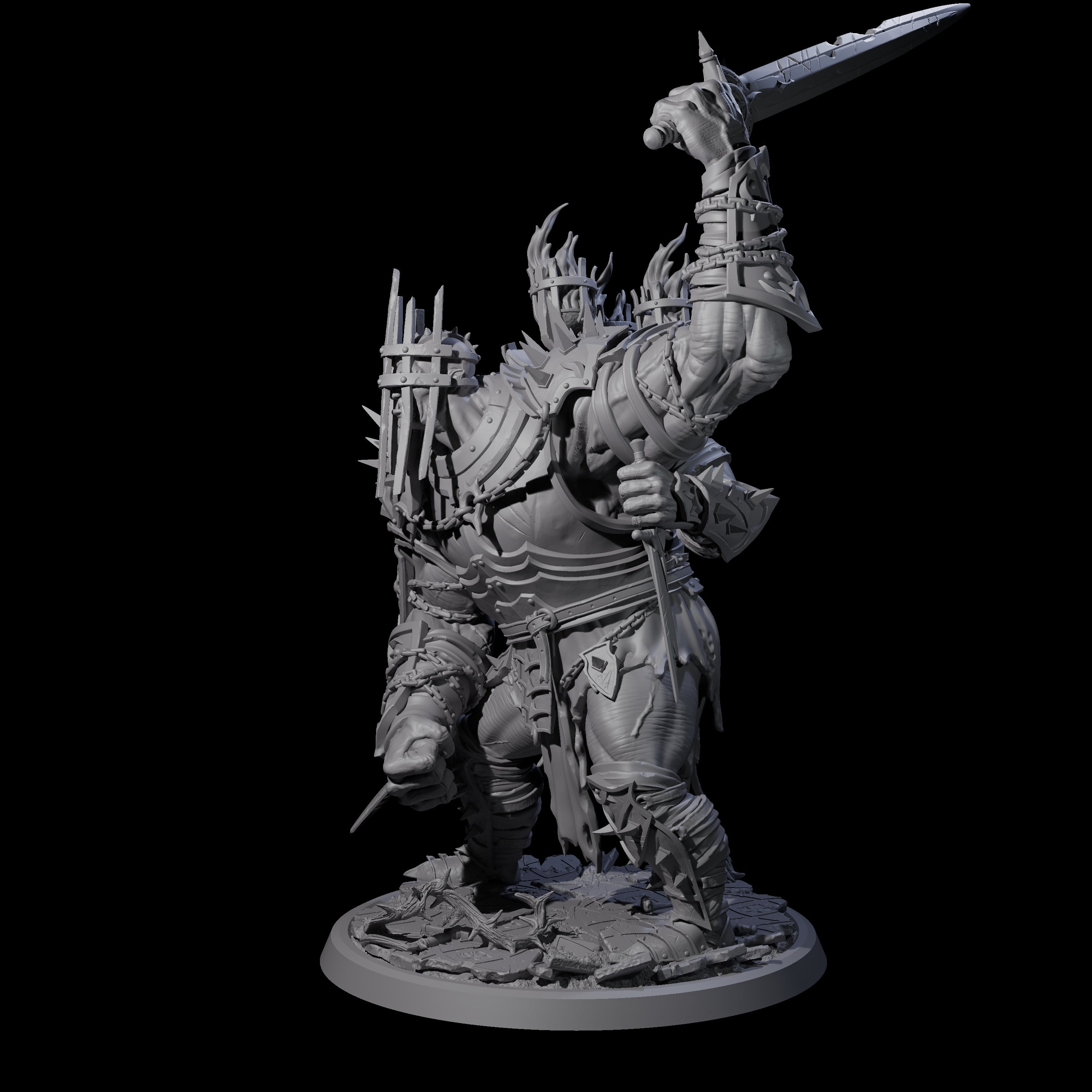Smashing Helmed Horror D Miniature for Dungeons and Dragons, Pathfinder or other TTRPGs