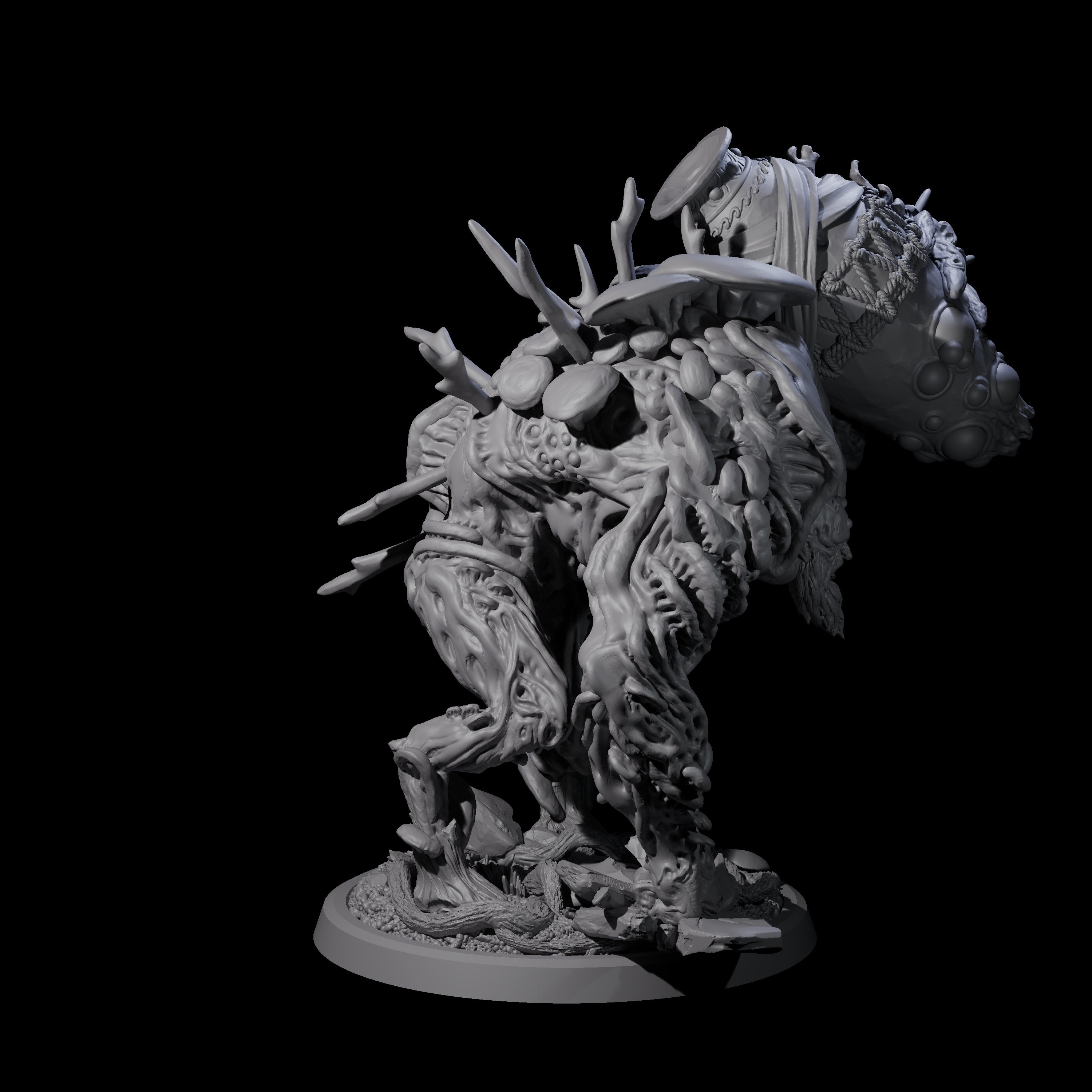 Smashing Myconid Brute A Miniature for Dungeons and Dragons, Pathfinder or other TTRPGs