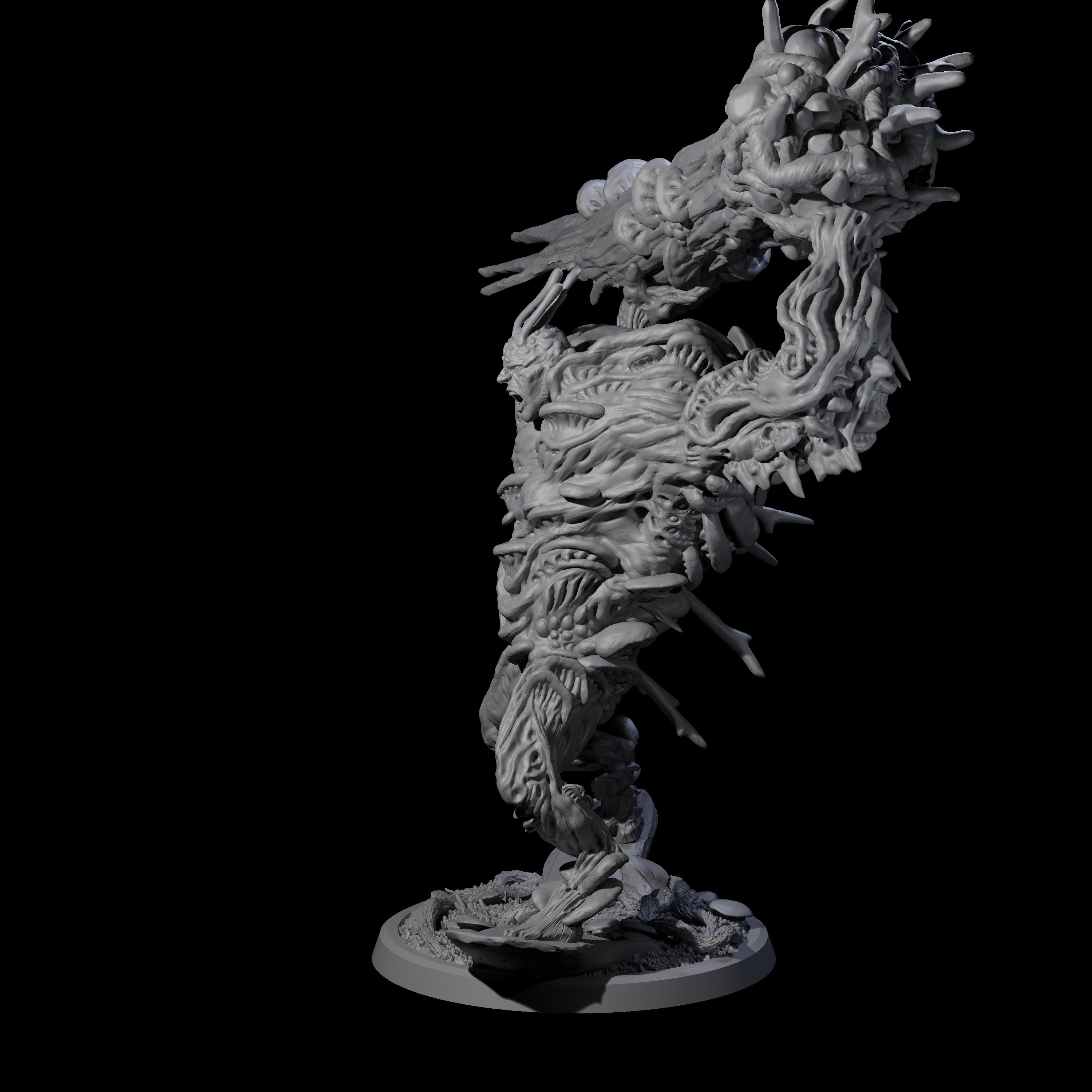 Smashing Myconid Brute B Miniature for Dungeons and Dragons, Pathfinder or other TTRPGs