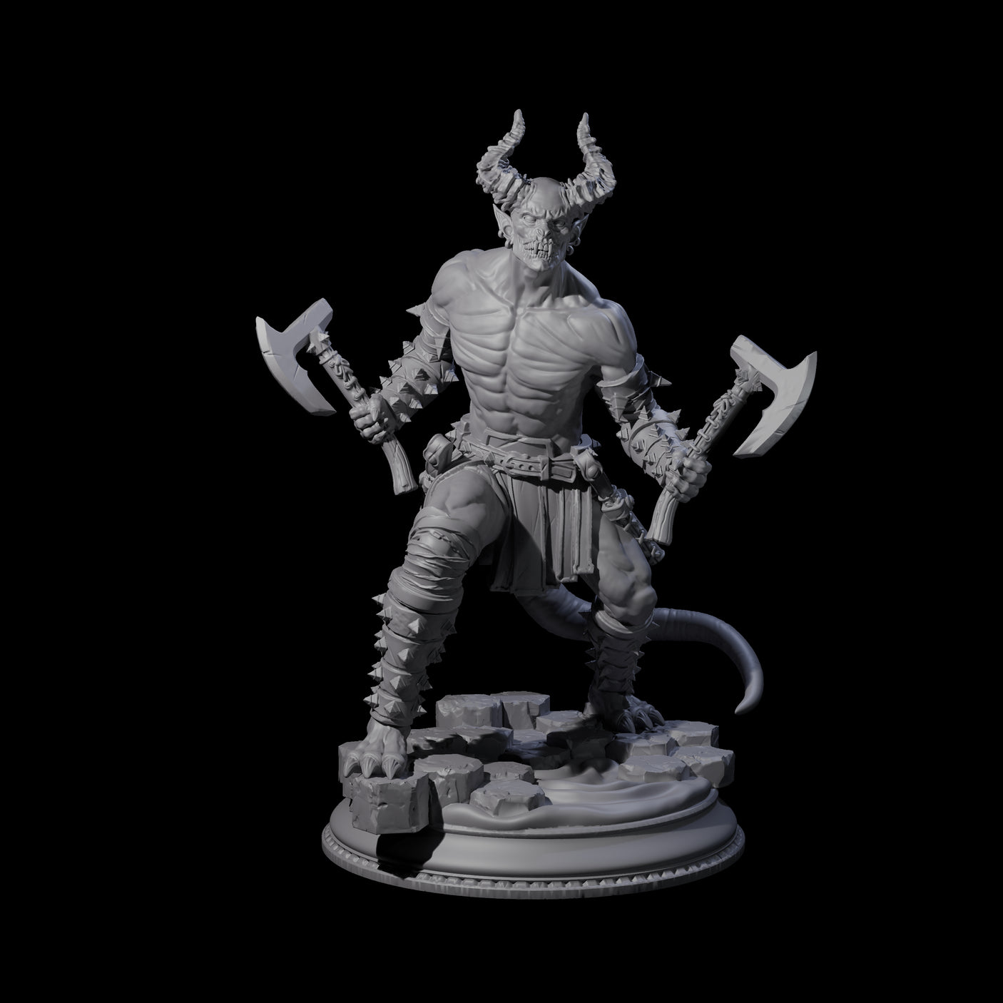 Snarling Vordine A Miniature for Dungeons and Dragons, Pathfinder or other TTRPGs