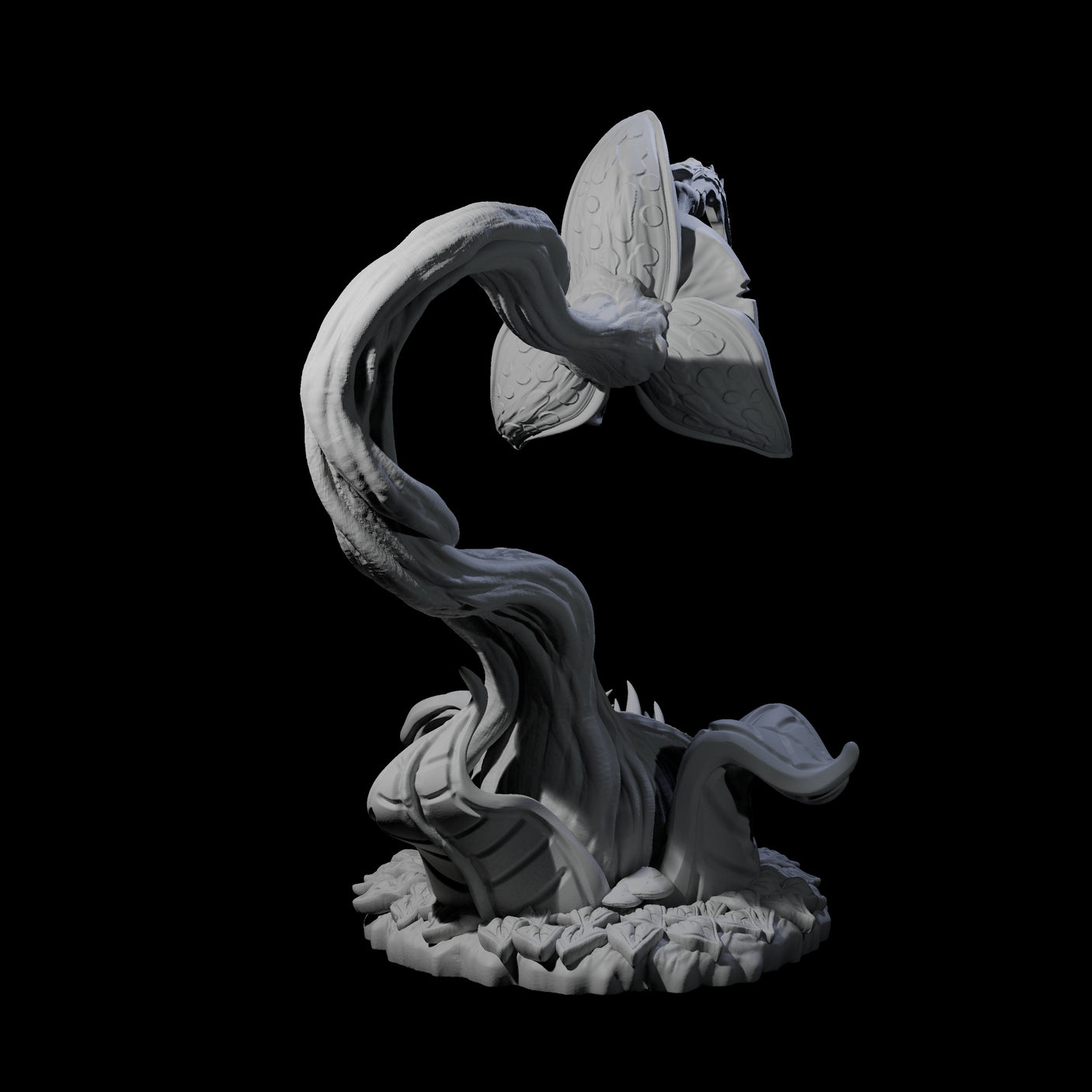 Snatching Assassin Vine Miniature for Dungeons and Dragons, Pathfinder or other TTRPGs
