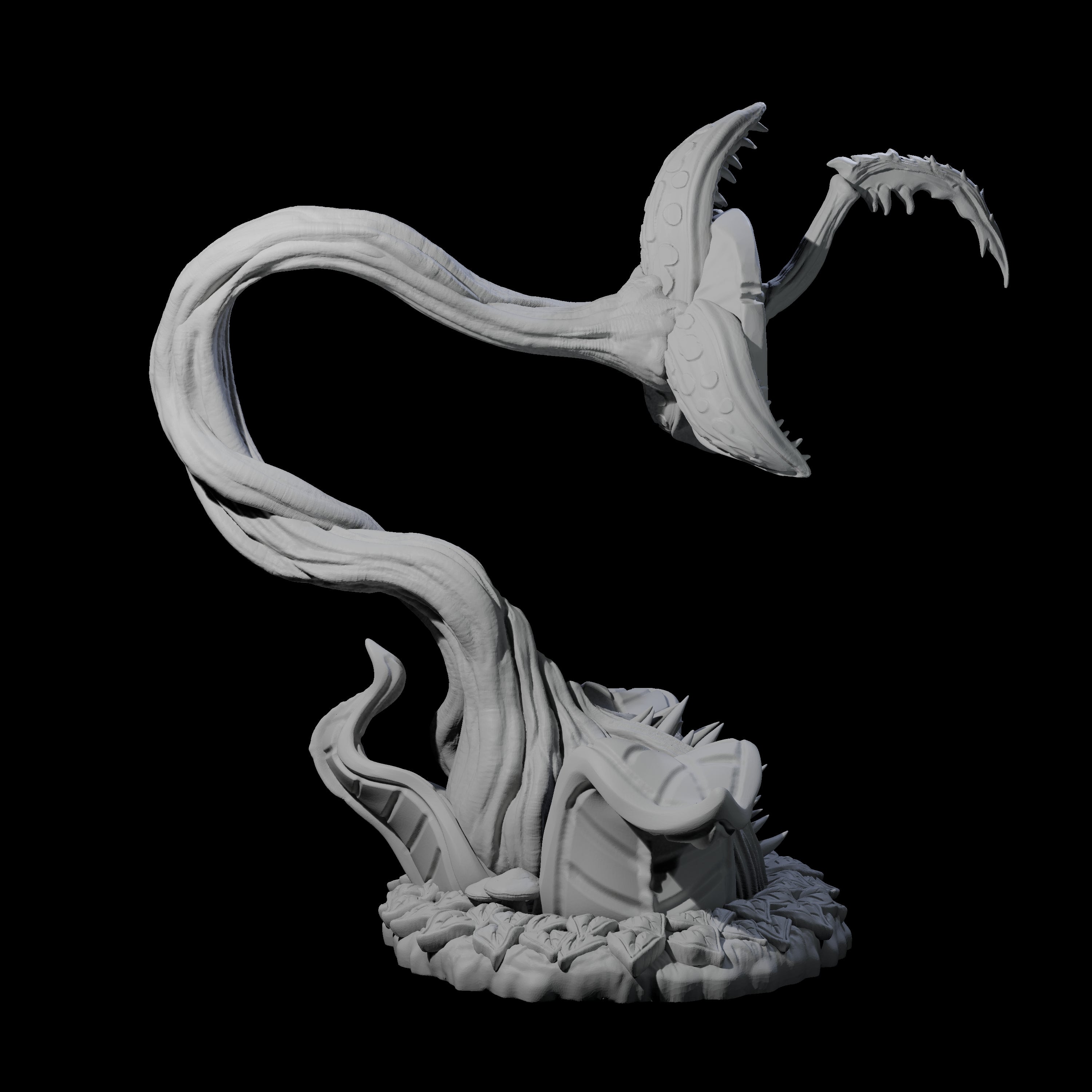 Snatching Assassin Vine Miniature for Dungeons and Dragons, Pathfinder or other TTRPGs
