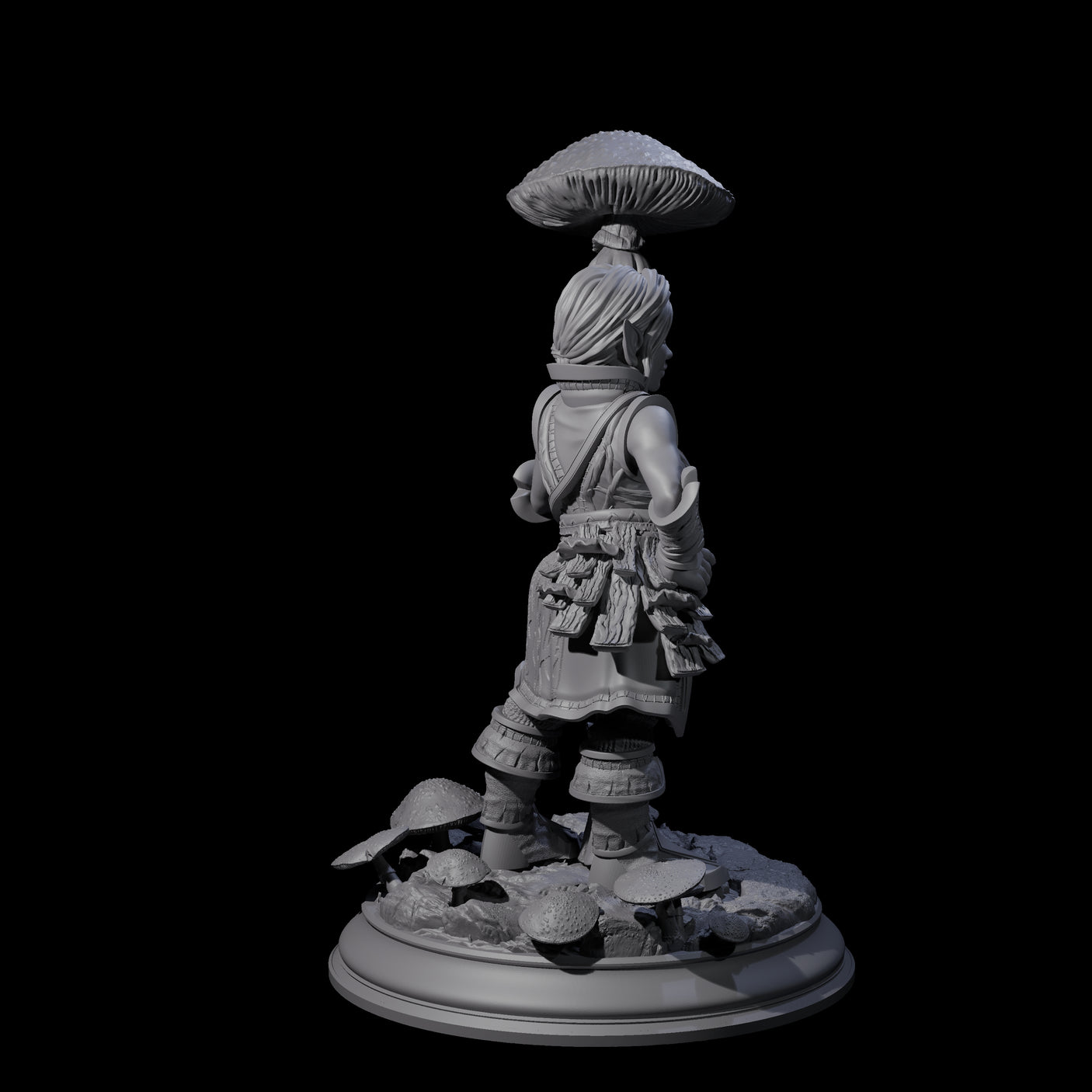 Snazzy Herbalist Miniature for Dungeons and Dragons, Pathfinder or other TTRPGs