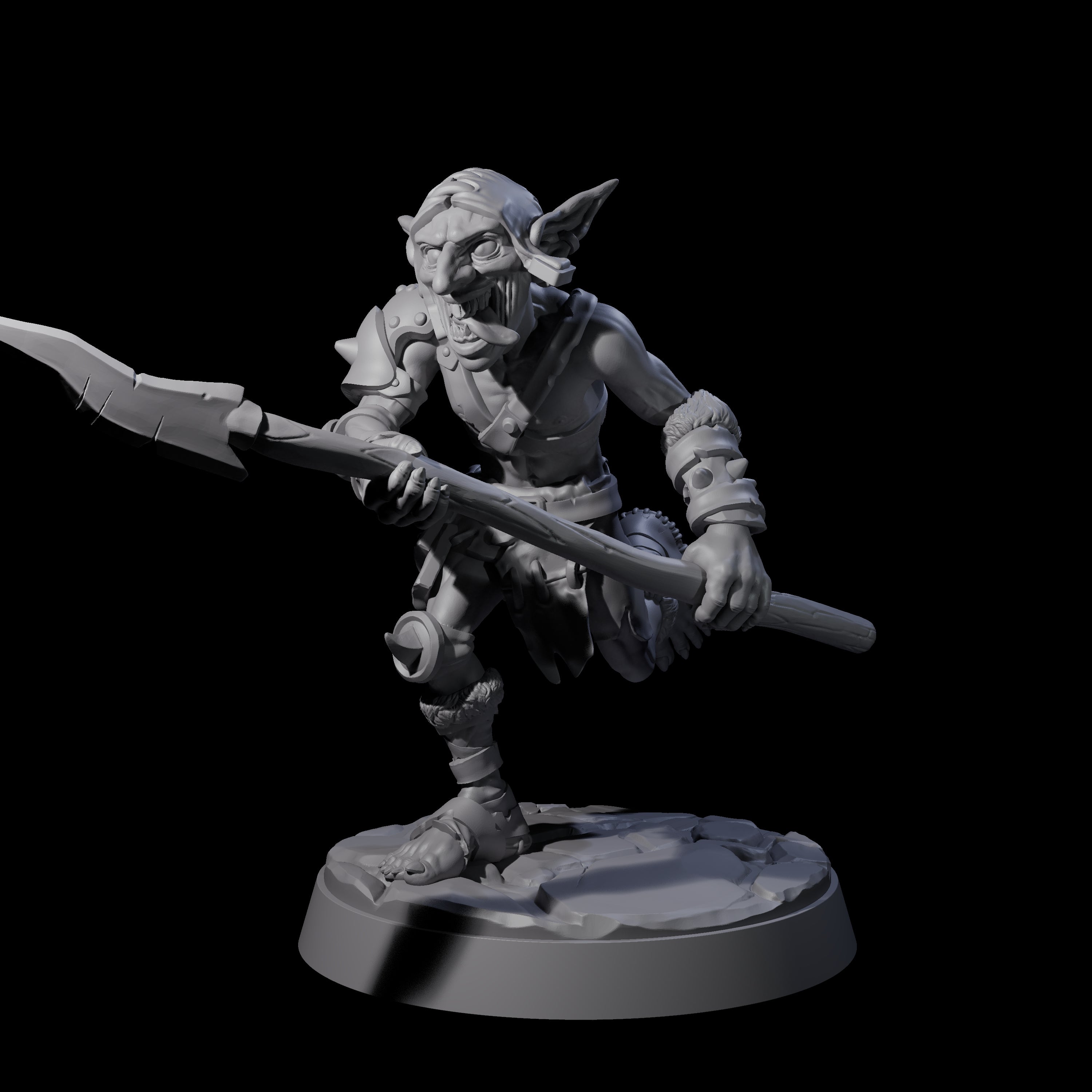 Sneaky Goblin A Miniature for Dungeons and Dragons, Pathfinder or other TTRPGs