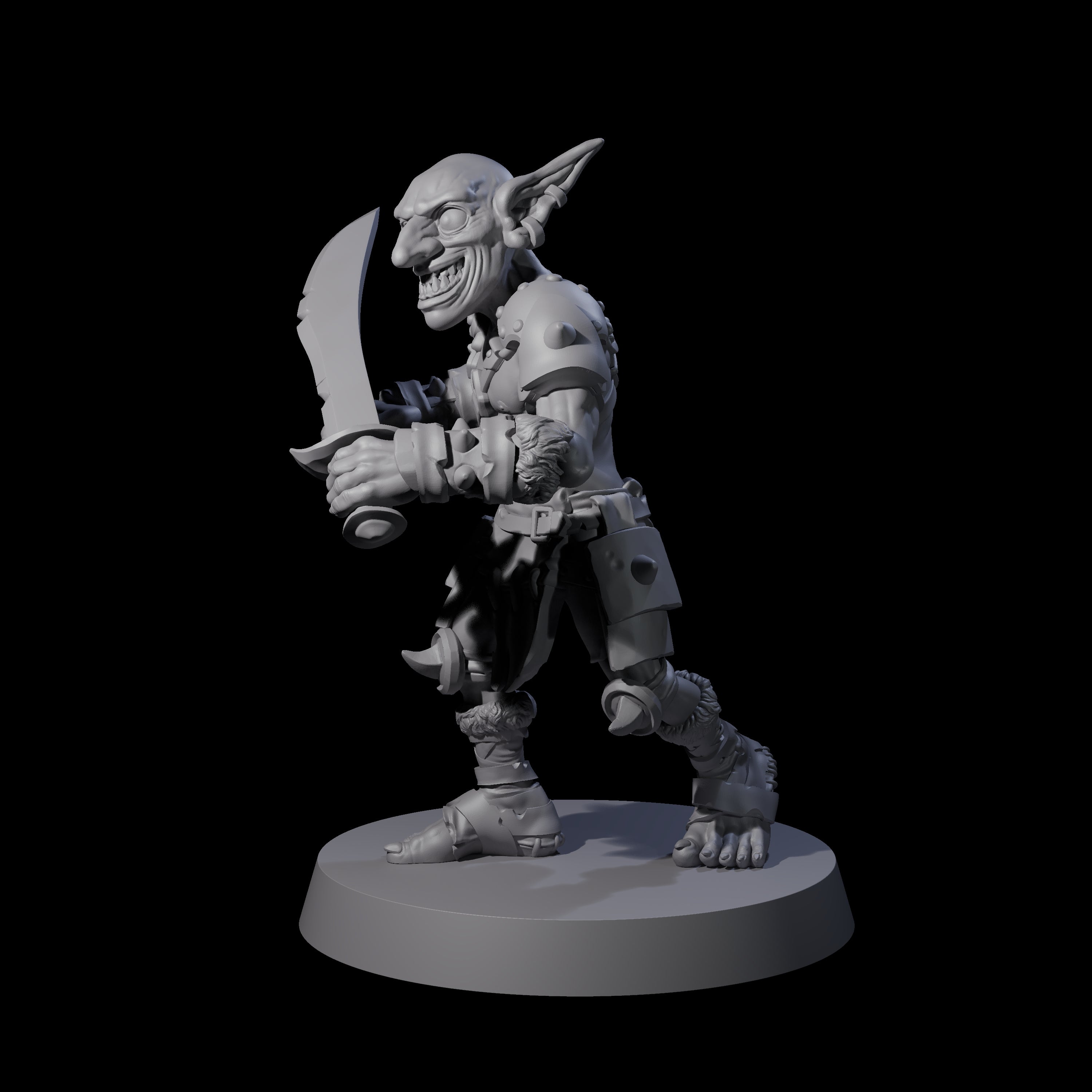 Sneaky Goblin B Miniature for Dungeons and Dragons, Pathfinder or other TTRPGs