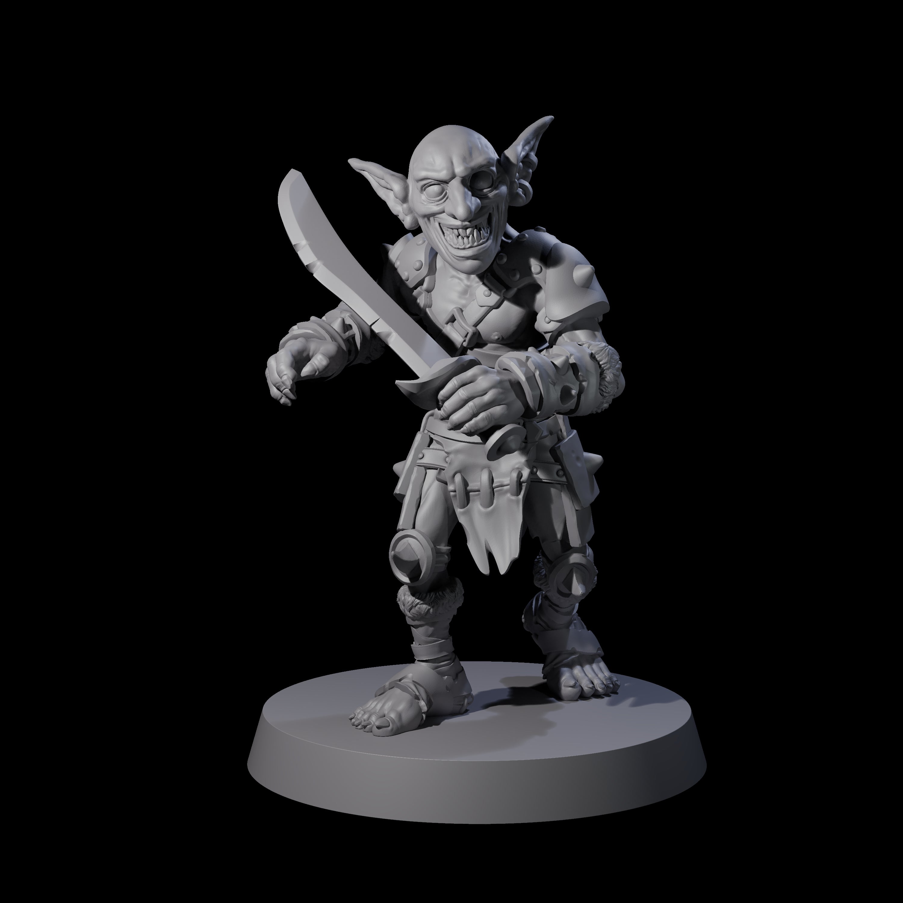 Sneaky Goblin B Miniature for Dungeons and Dragons, Pathfinder or other TTRPGs
