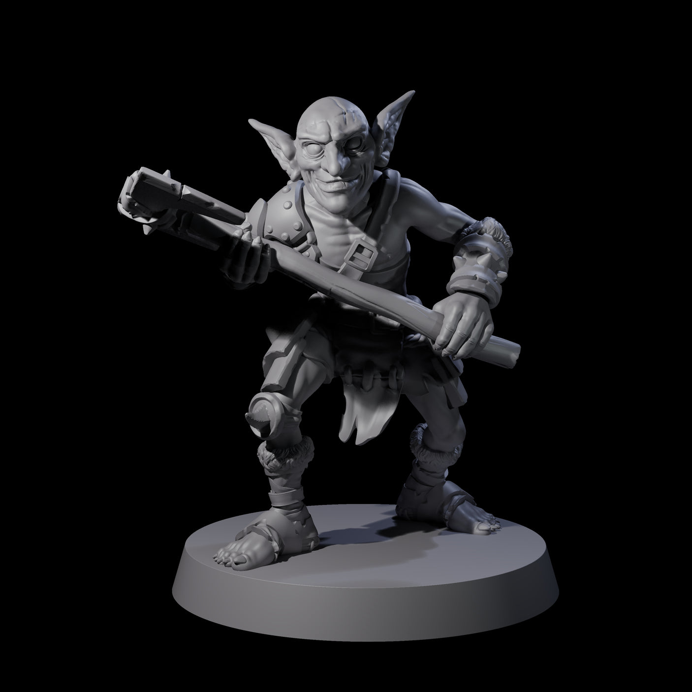 Sneaky Goblin F Miniature for Dungeons and Dragons, Pathfinder or other TTRPGs