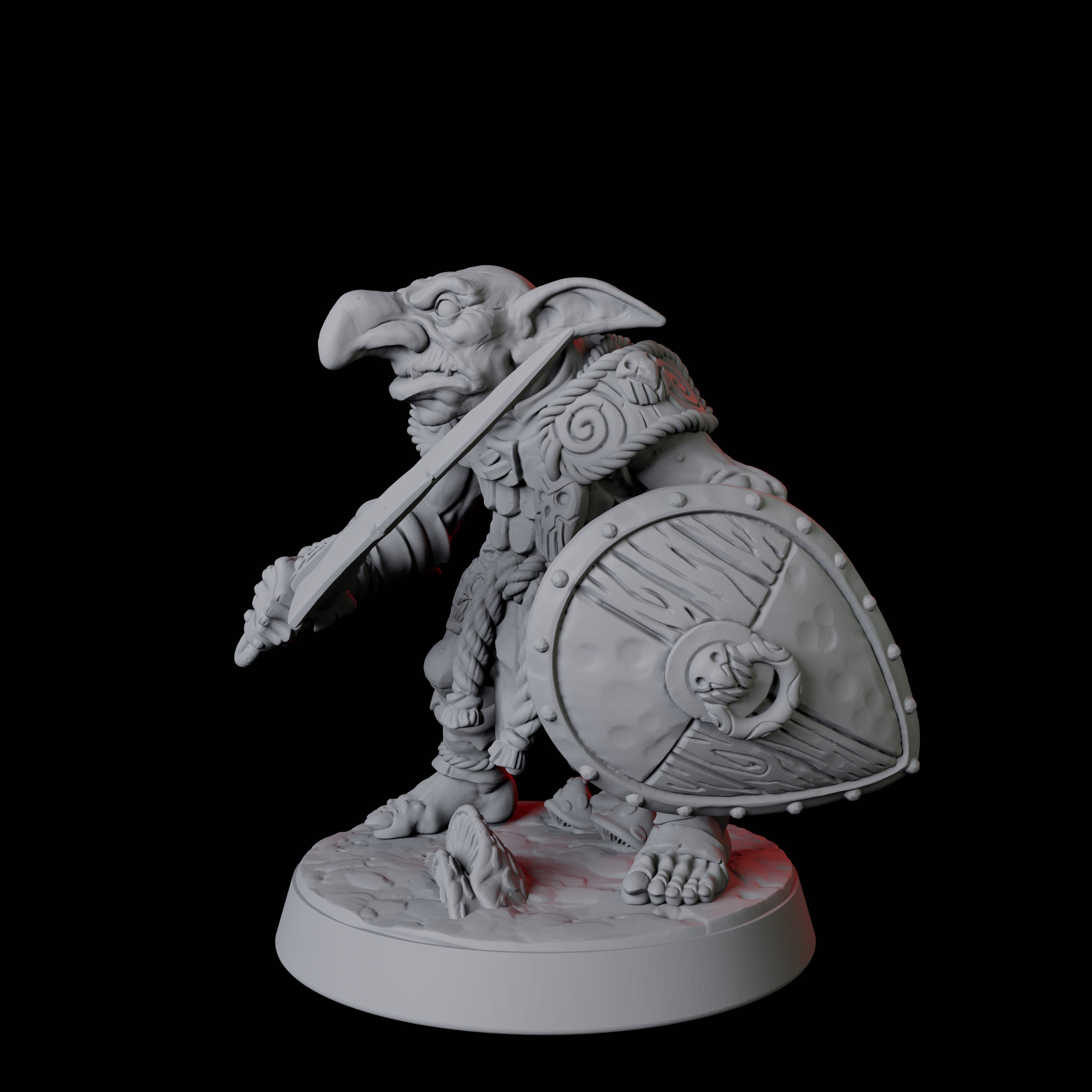 Snivelling Goblin D Miniature for Dungeons and Dragons, Pathfinder or other TTRPGs