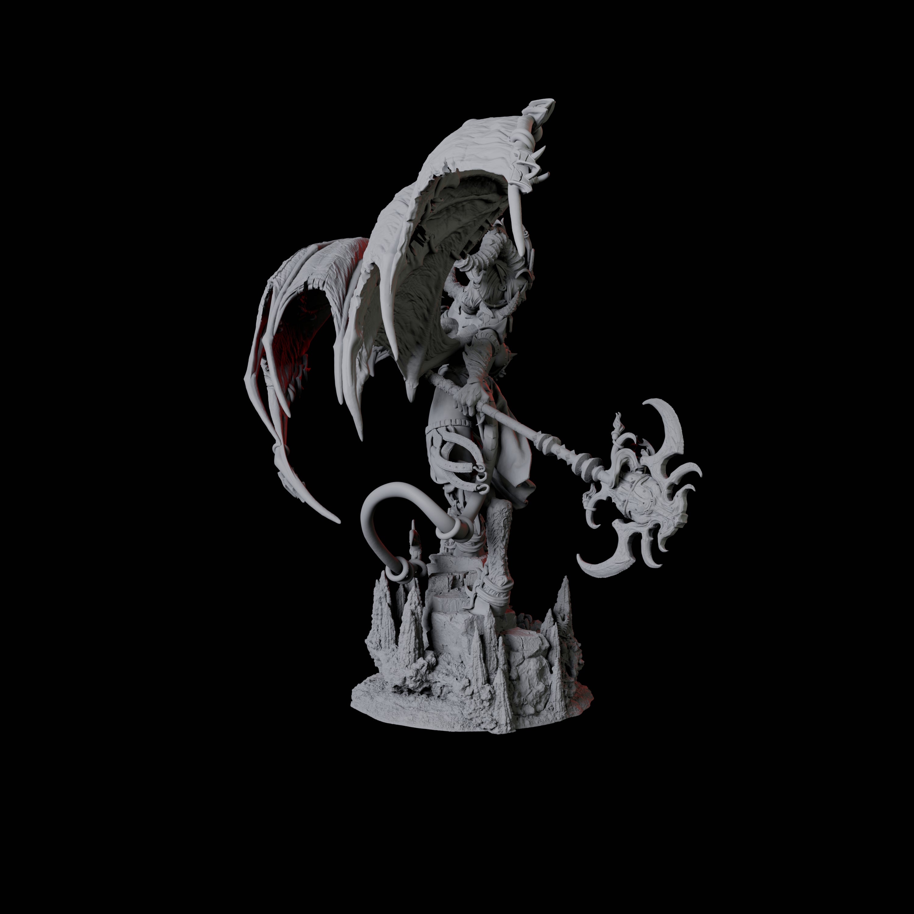Socothbenoth, Demon Lord of Perversion and Taboos Miniature for Dungeons and Dragons, Pathfinder or other TTRPGs