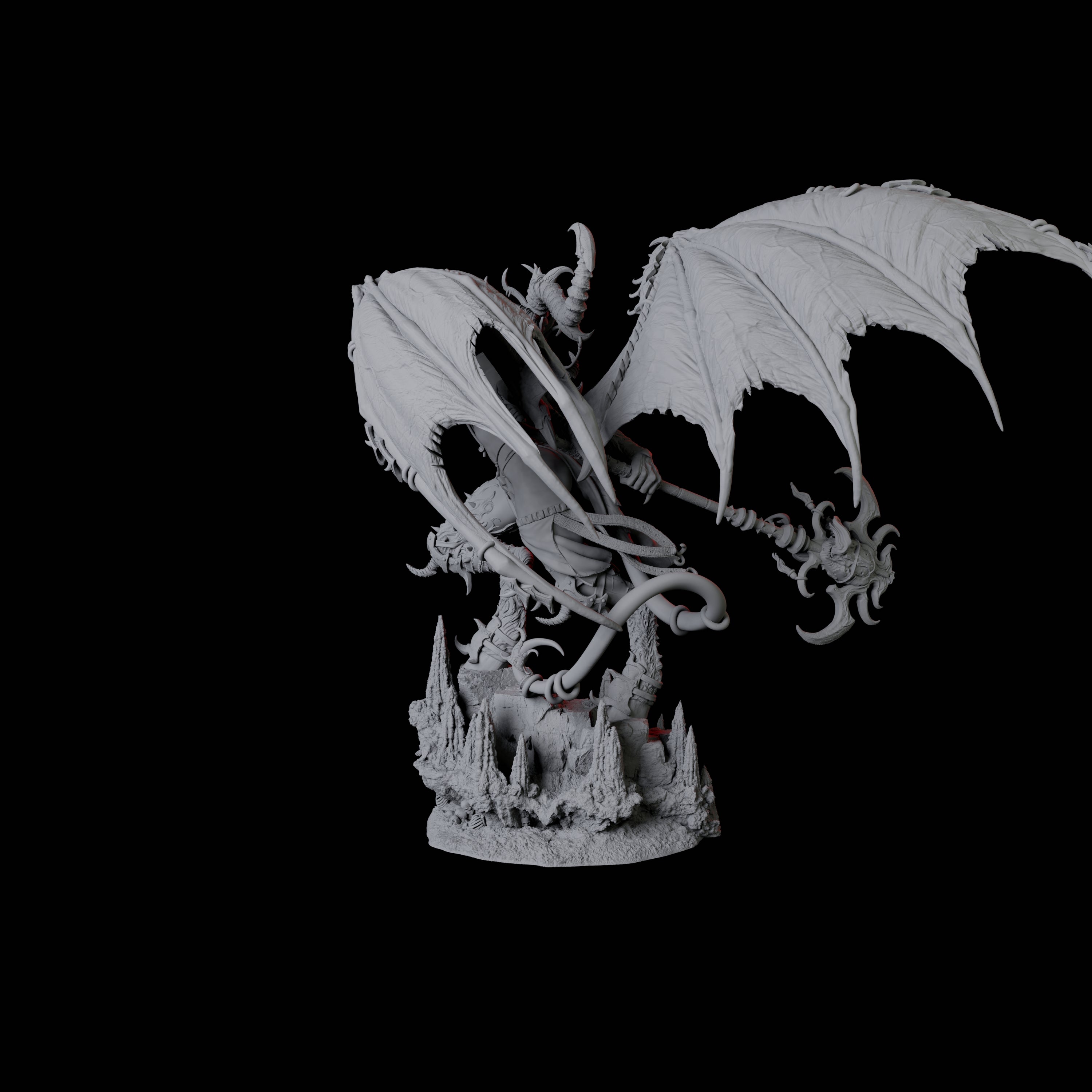 Socothbenoth, Demon Lord of Perversion and Taboos Miniature for Dungeons and Dragons, Pathfinder or other TTRPGs