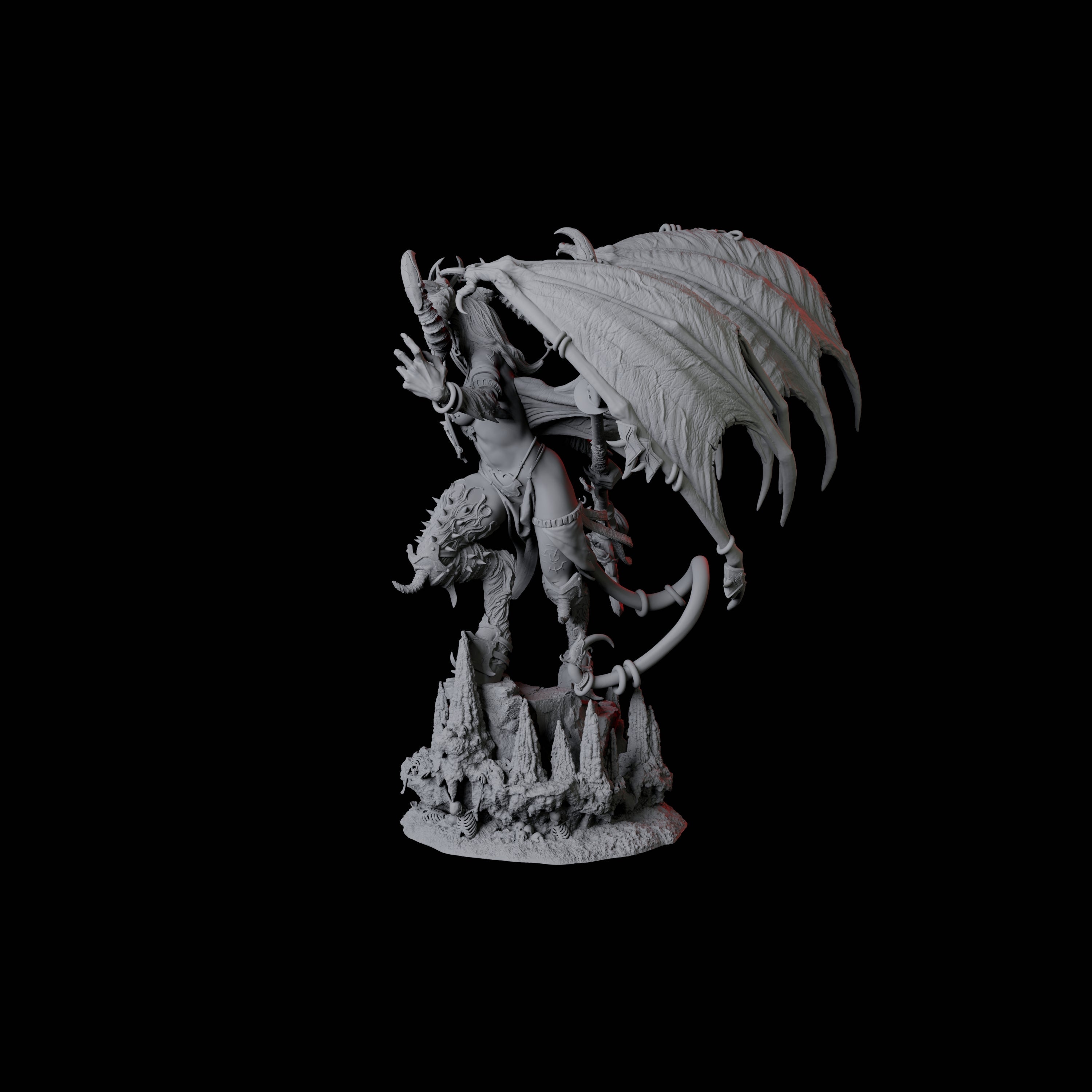 Socothbenoth, Demon Lord of Perversion and Taboos Miniature for Dungeons and Dragons, Pathfinder or other TTRPGs