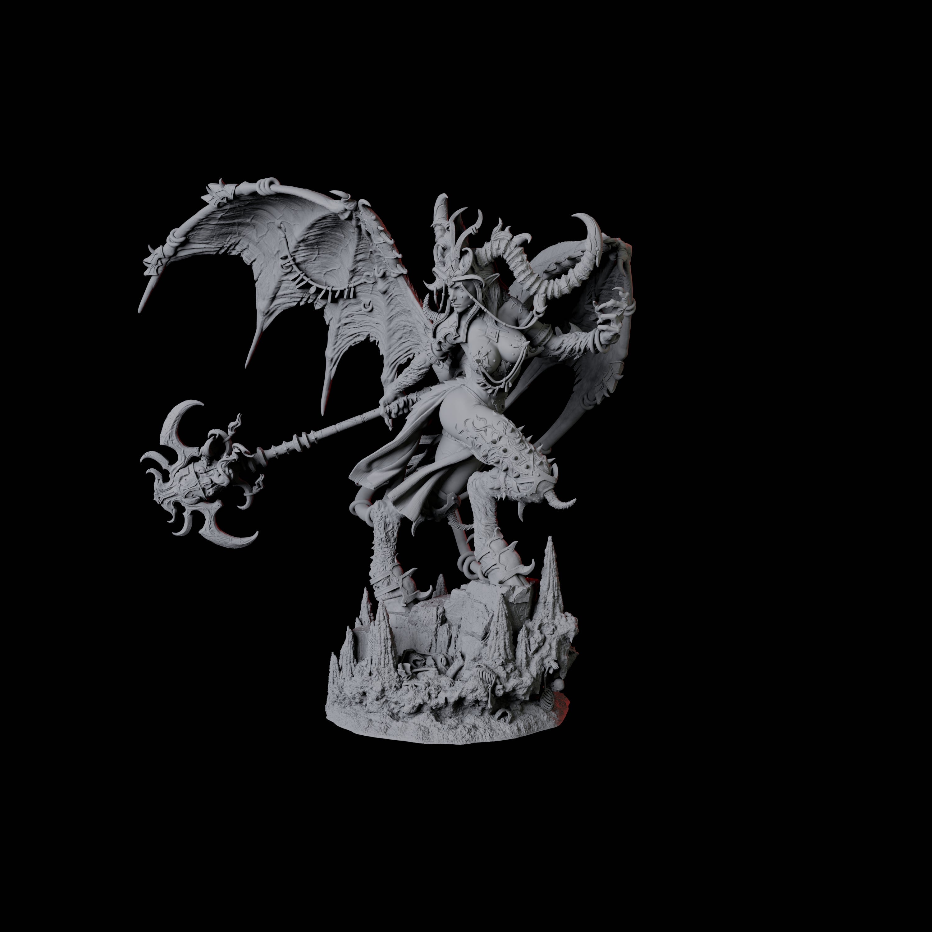 Socothbenoth, Demon Lord of Perversion and Taboos Miniature for Dungeons and Dragons, Pathfinder or other TTRPGs
