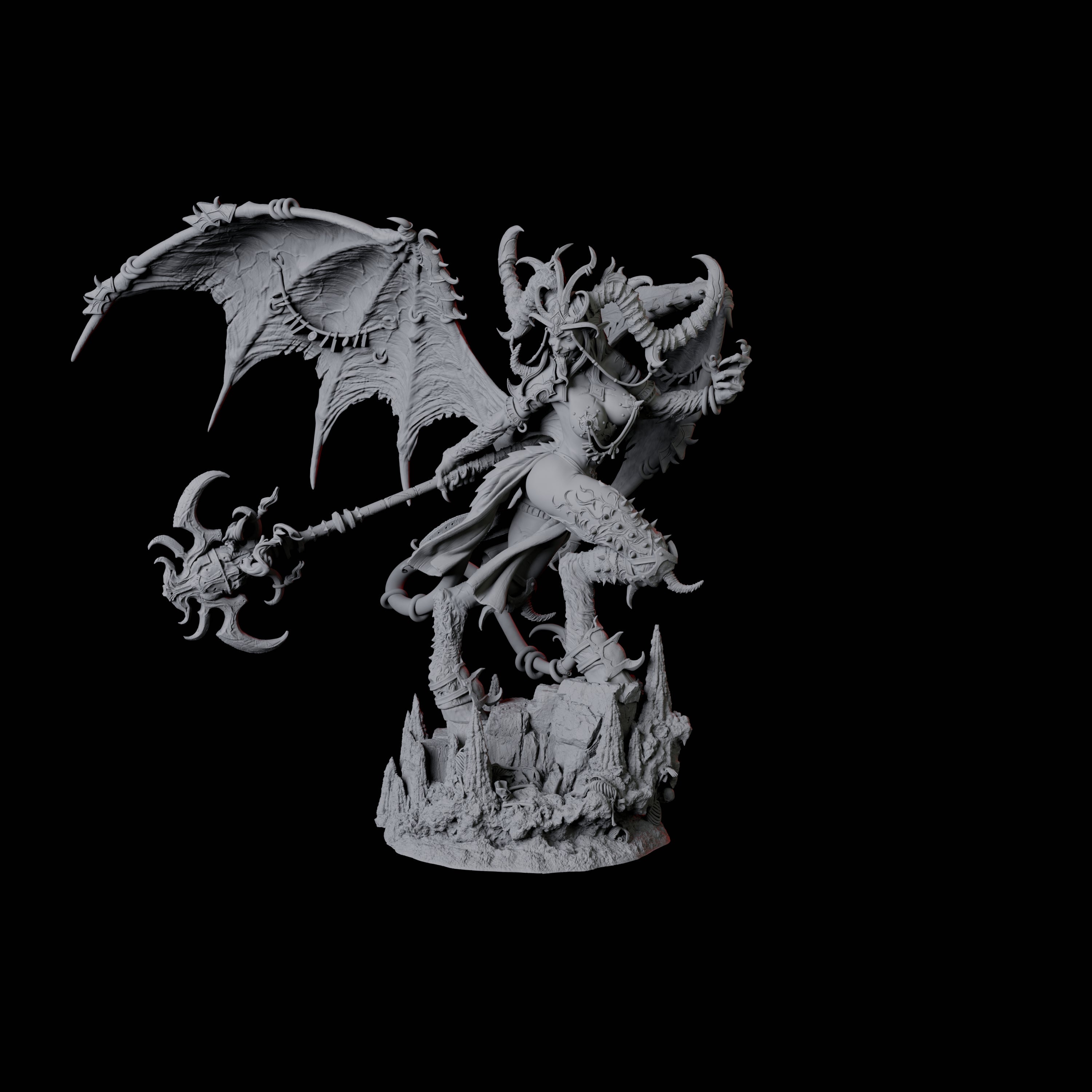 Socothbenoth, Demon Lord of Perversion and Taboos Miniature for Dungeons and Dragons, Pathfinder or other TTRPGs