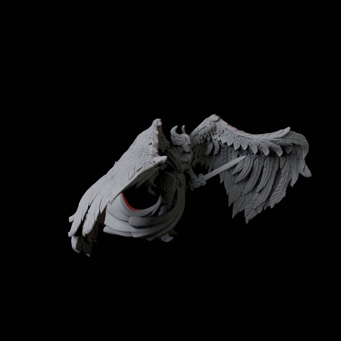 Solar Justicar A Miniature for Dungeons and Dragons, Pathfinder or other TTRPGs