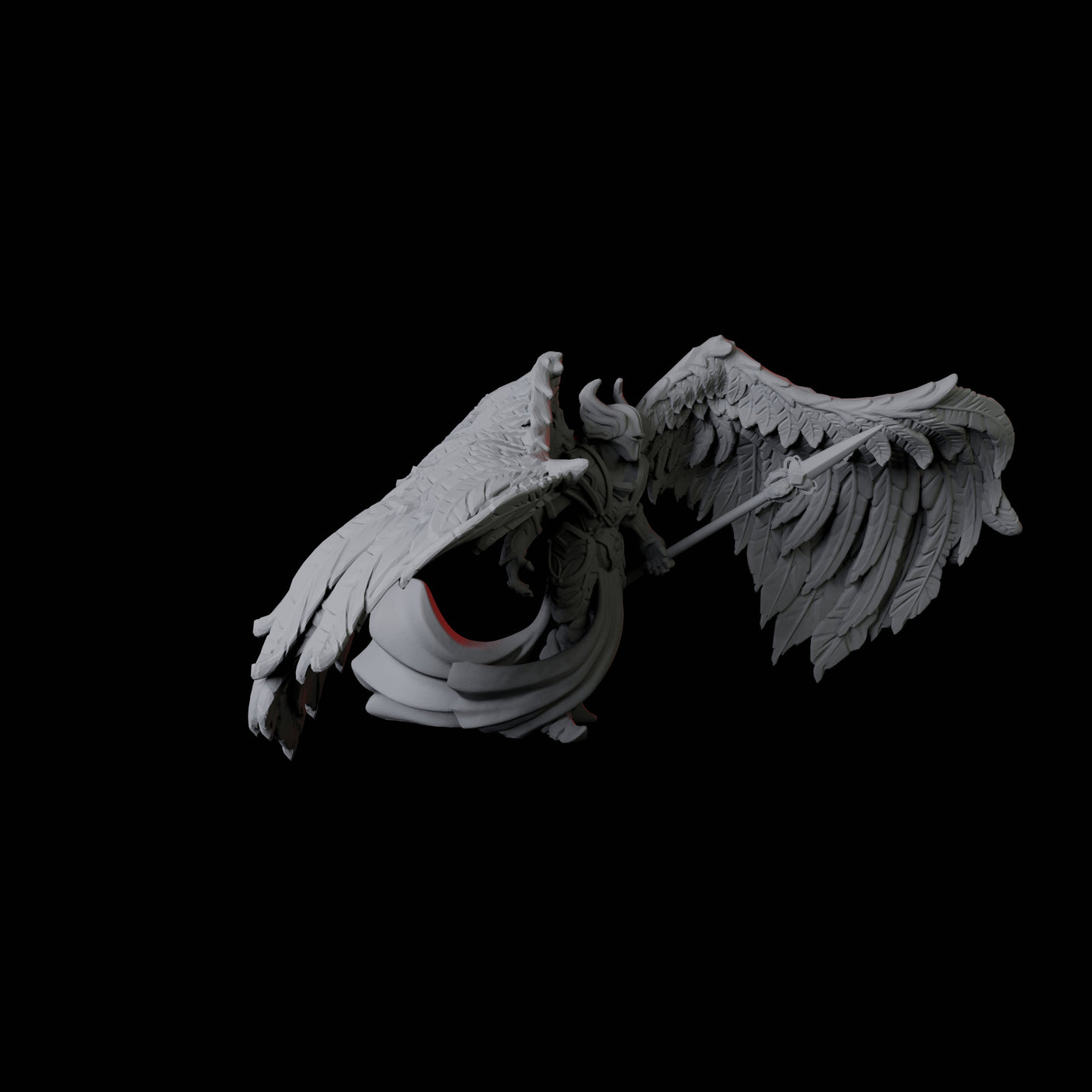 Solar Justicar B Miniature for Dungeons and Dragons, Pathfinder or other TTRPGs