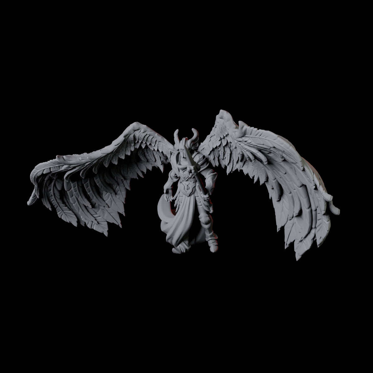 Solar Justicar B Miniature for Dungeons and Dragons, Pathfinder or other TTRPGs