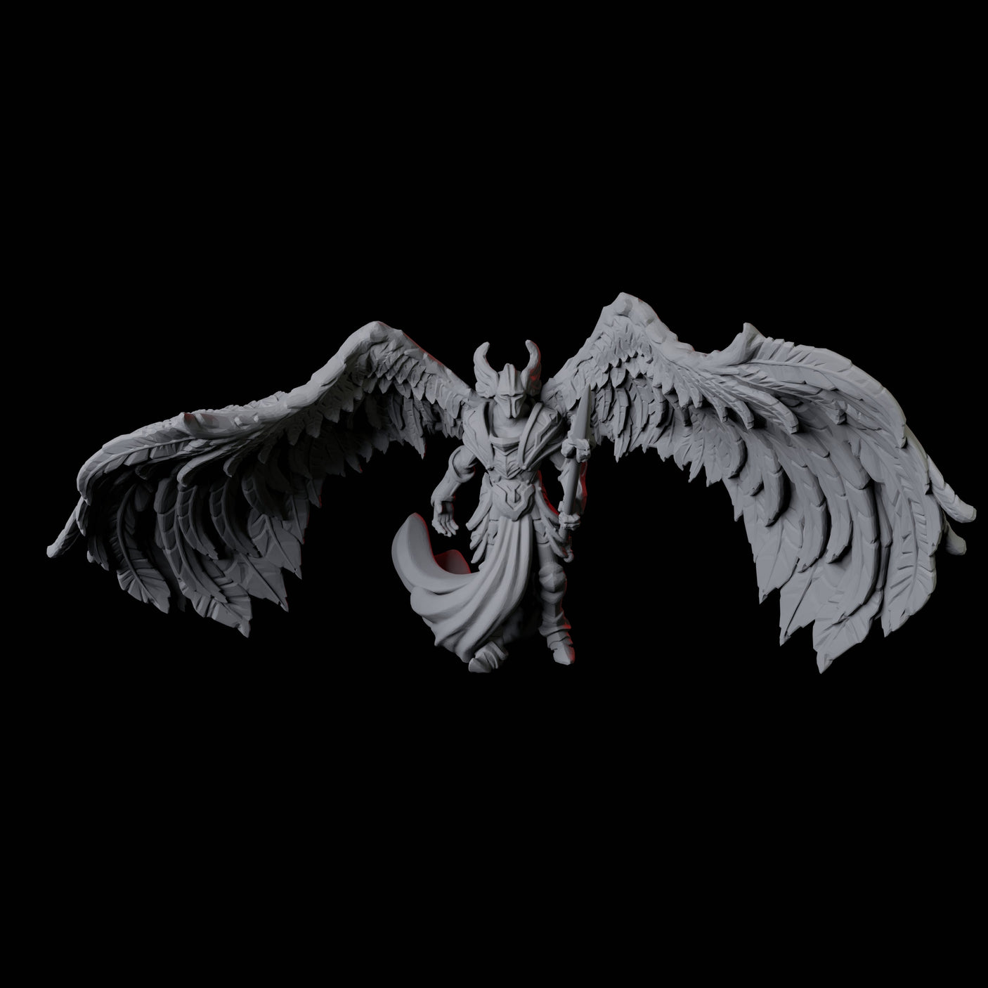 Solar Justicar B Miniature for Dungeons and Dragons, Pathfinder or other TTRPGs