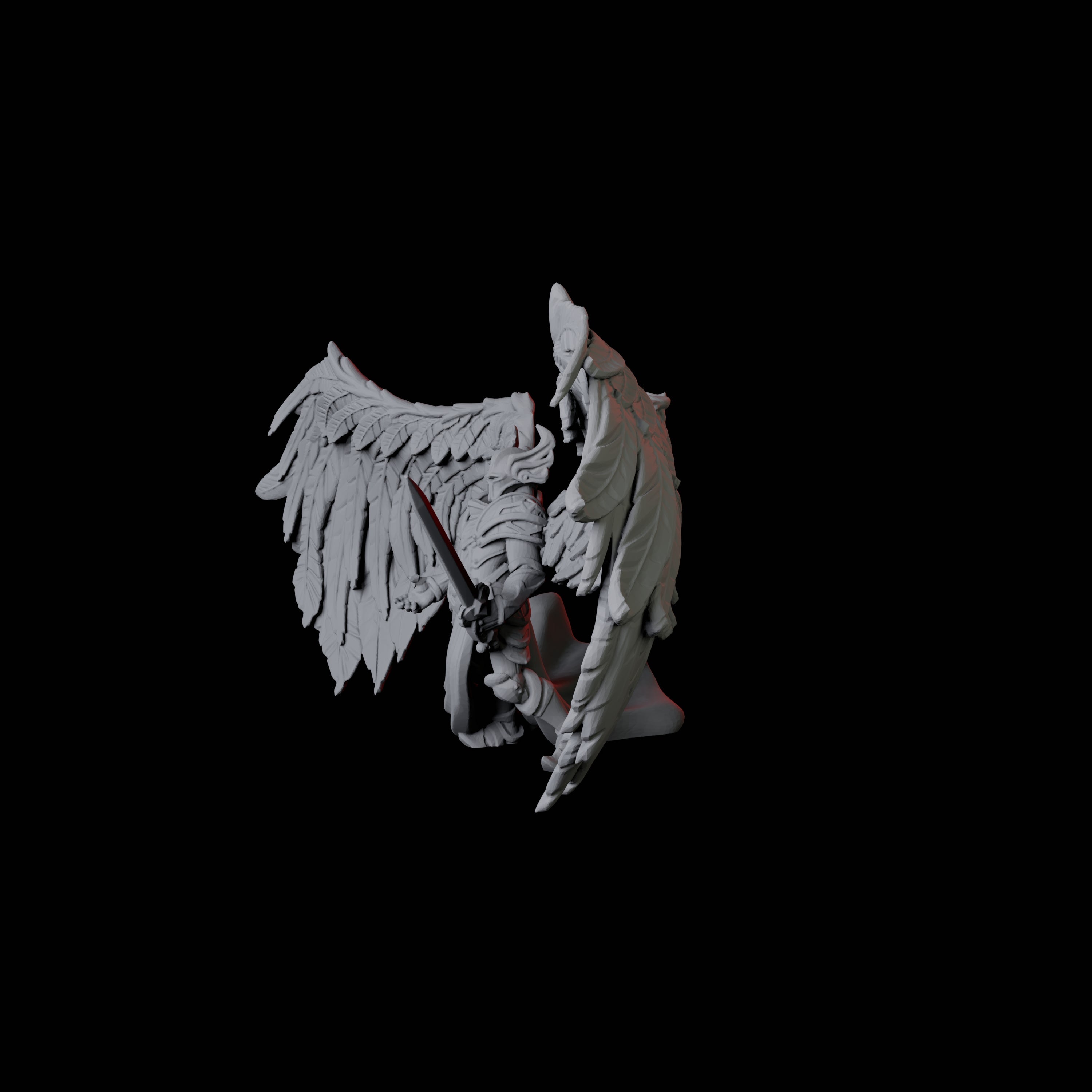 Solar Justicar C Miniature for Dungeons and Dragons, Pathfinder or other TTRPGs
