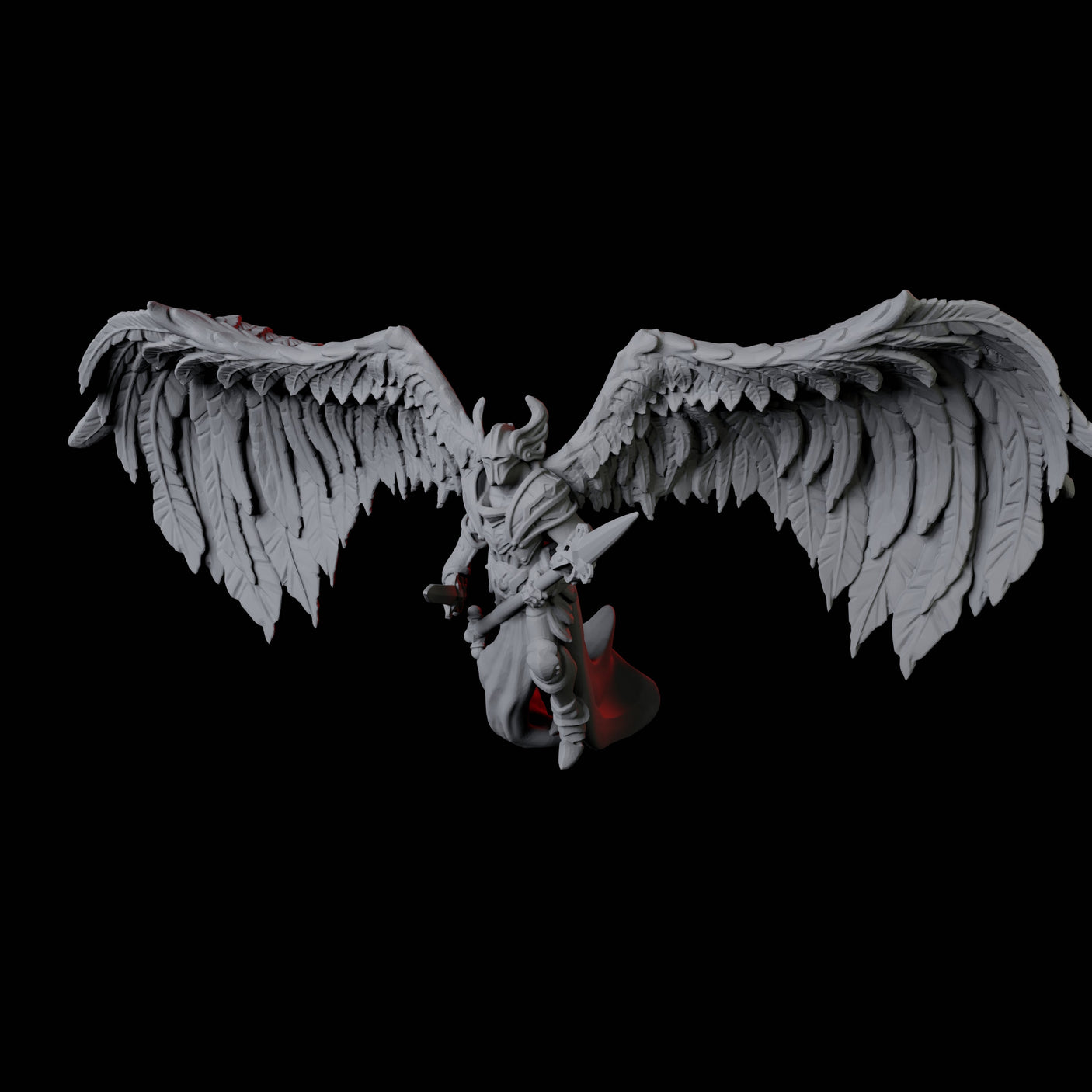 Solar Justicar E Miniature for Dungeons and Dragons, Pathfinder or other TTRPGs