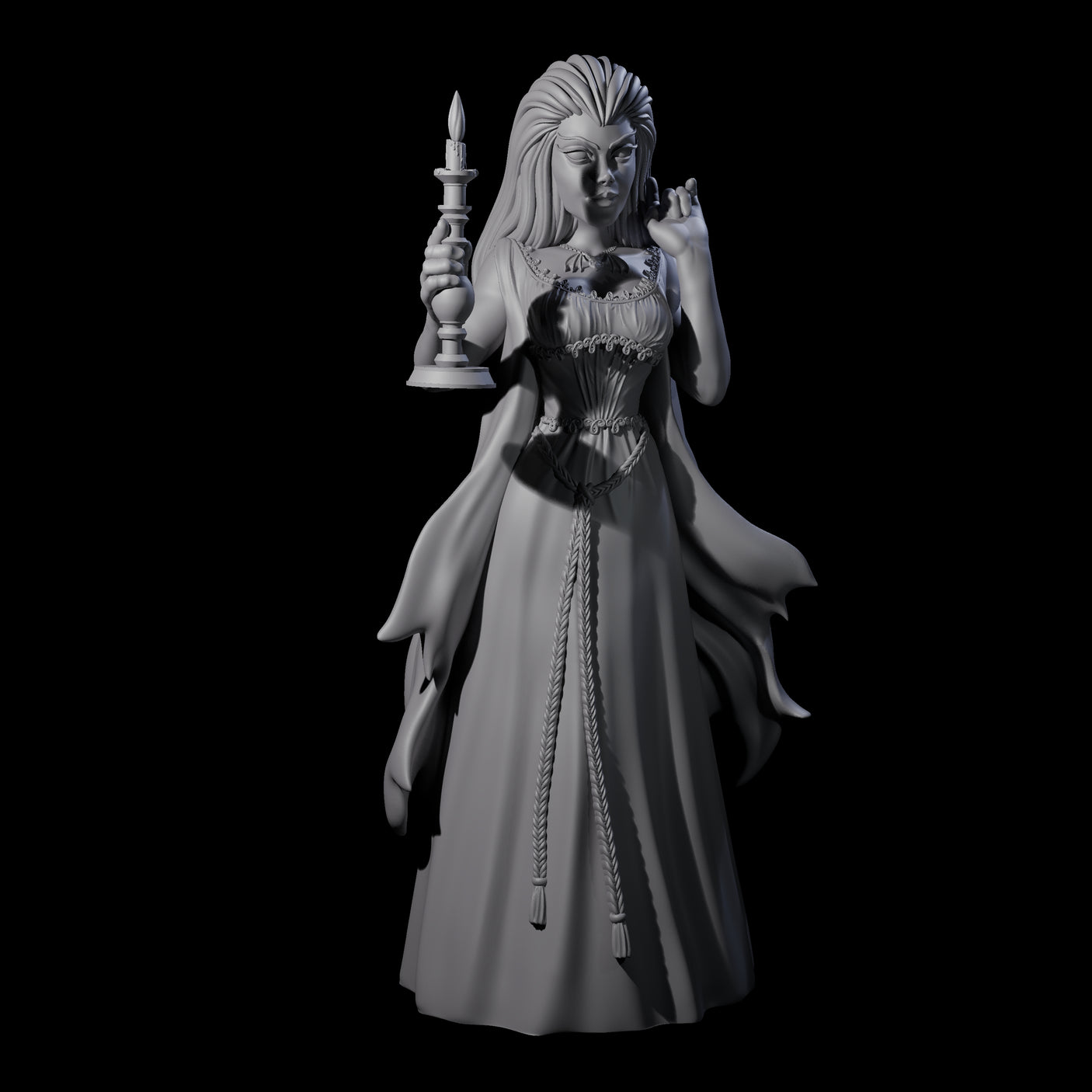 Something is not quite right Maiden Miniature for Dungeons and Dragons, Pathfinder or other TTRPGs