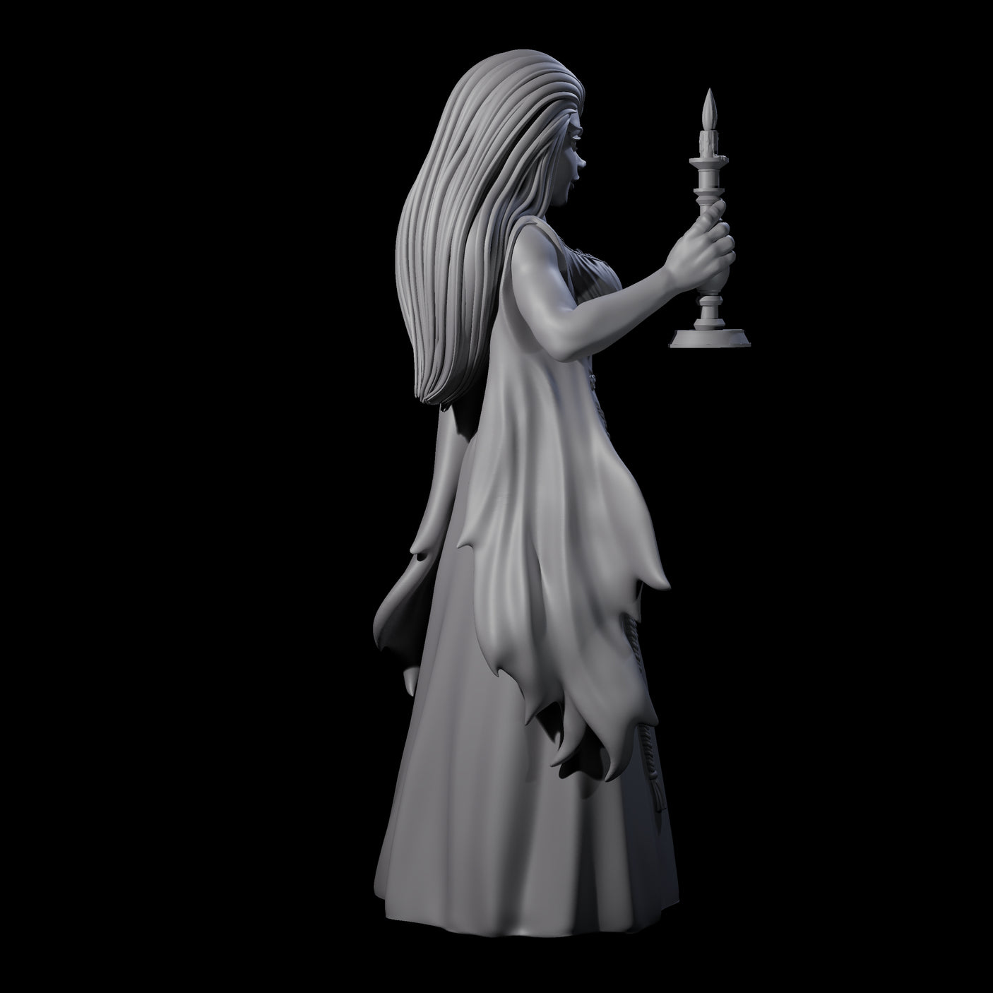 Something is not quite right Maiden Miniature for Dungeons and Dragons, Pathfinder or other TTRPGs