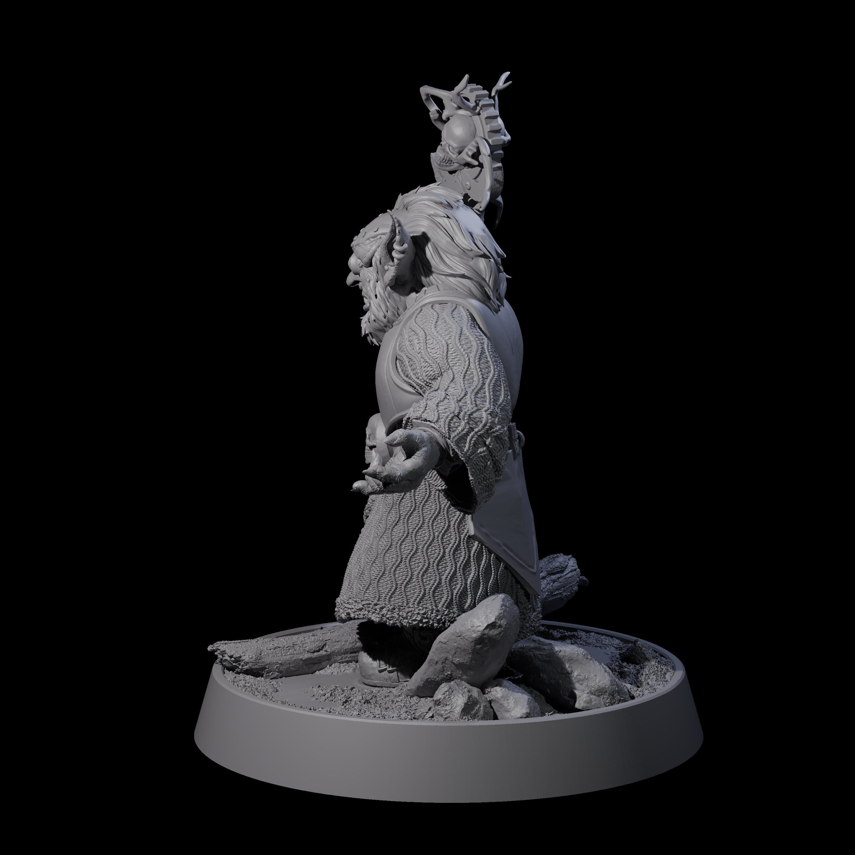 Sparking Goblin Grenadier B Miniature for Dungeons and Dragons, Pathfinder or other TTRPGs