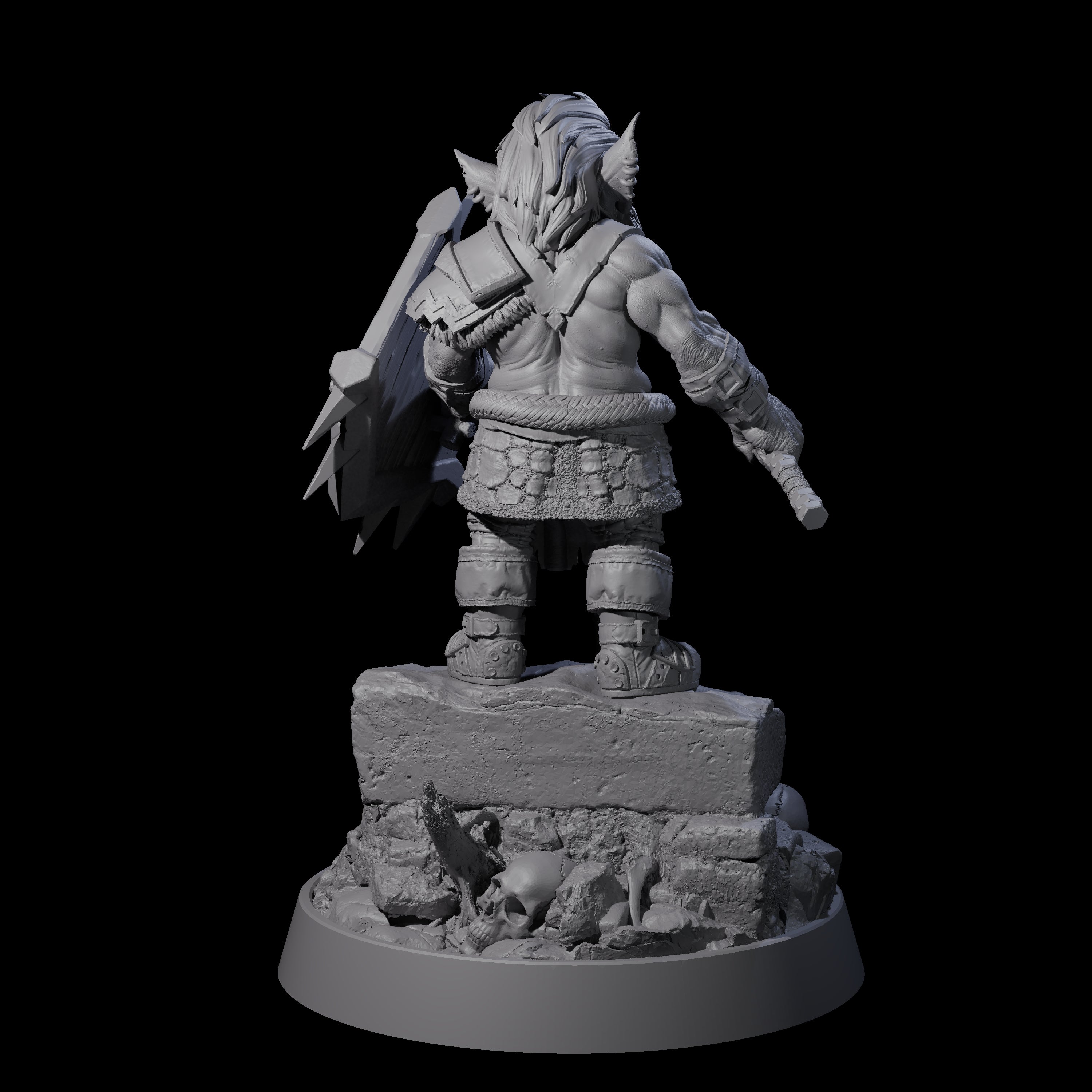 Sparking Goblin Grenadier C Miniature for Dungeons and Dragons, Pathfinder or other TTRPGs