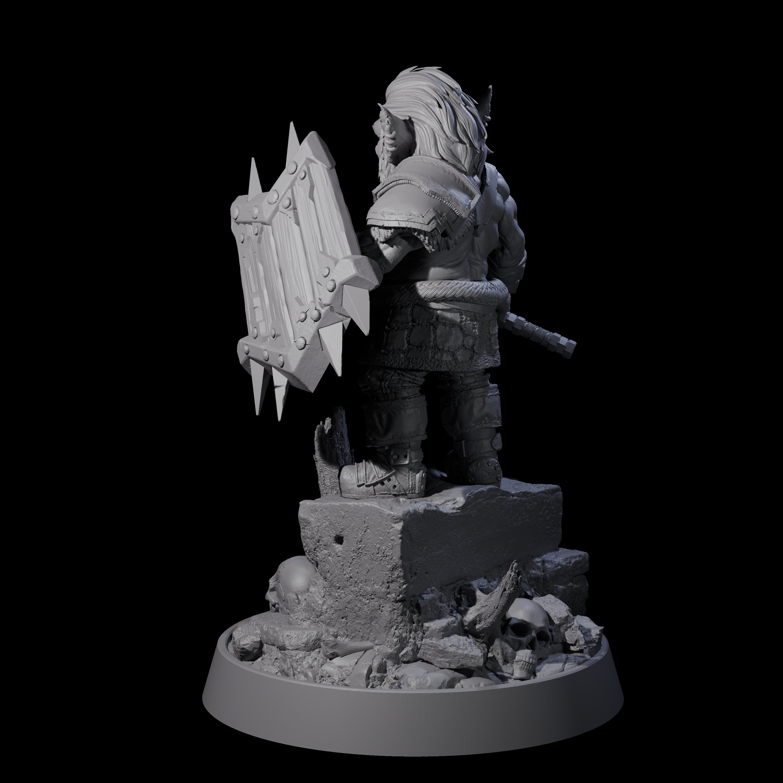 Sparking Goblin Grenadier C Miniature for Dungeons and Dragons, Pathfinder or other TTRPGs