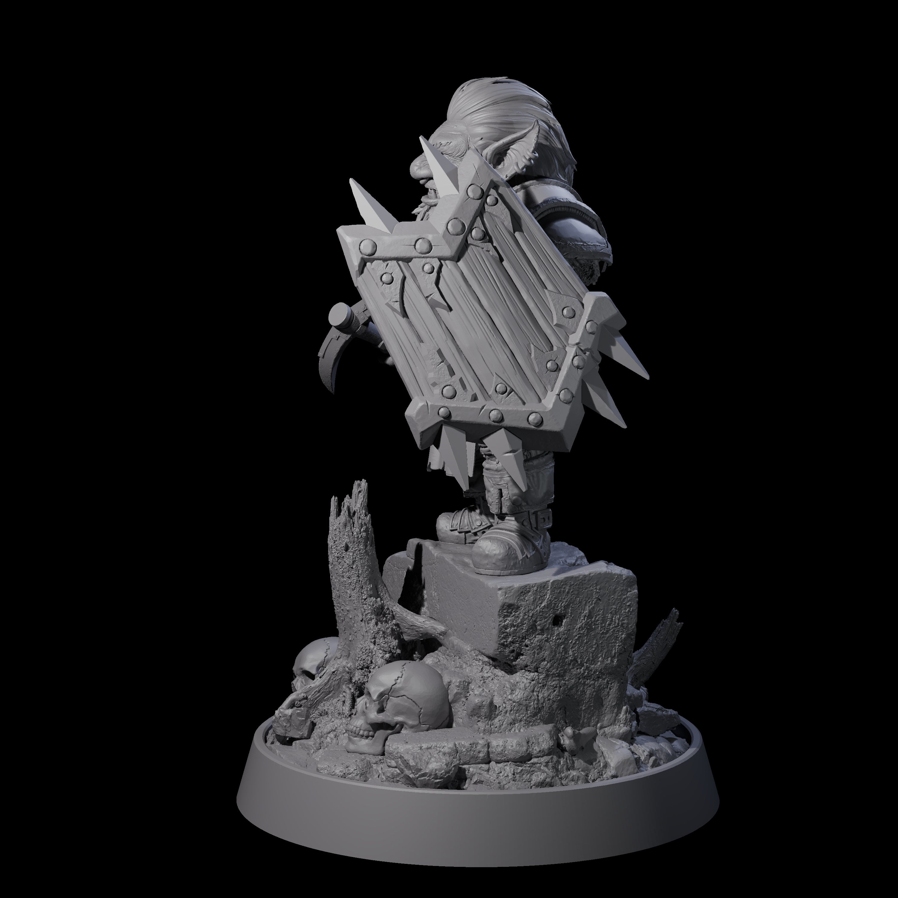 Sparking Goblin Grenadier C Miniature for Dungeons and Dragons, Pathfinder or other TTRPGs