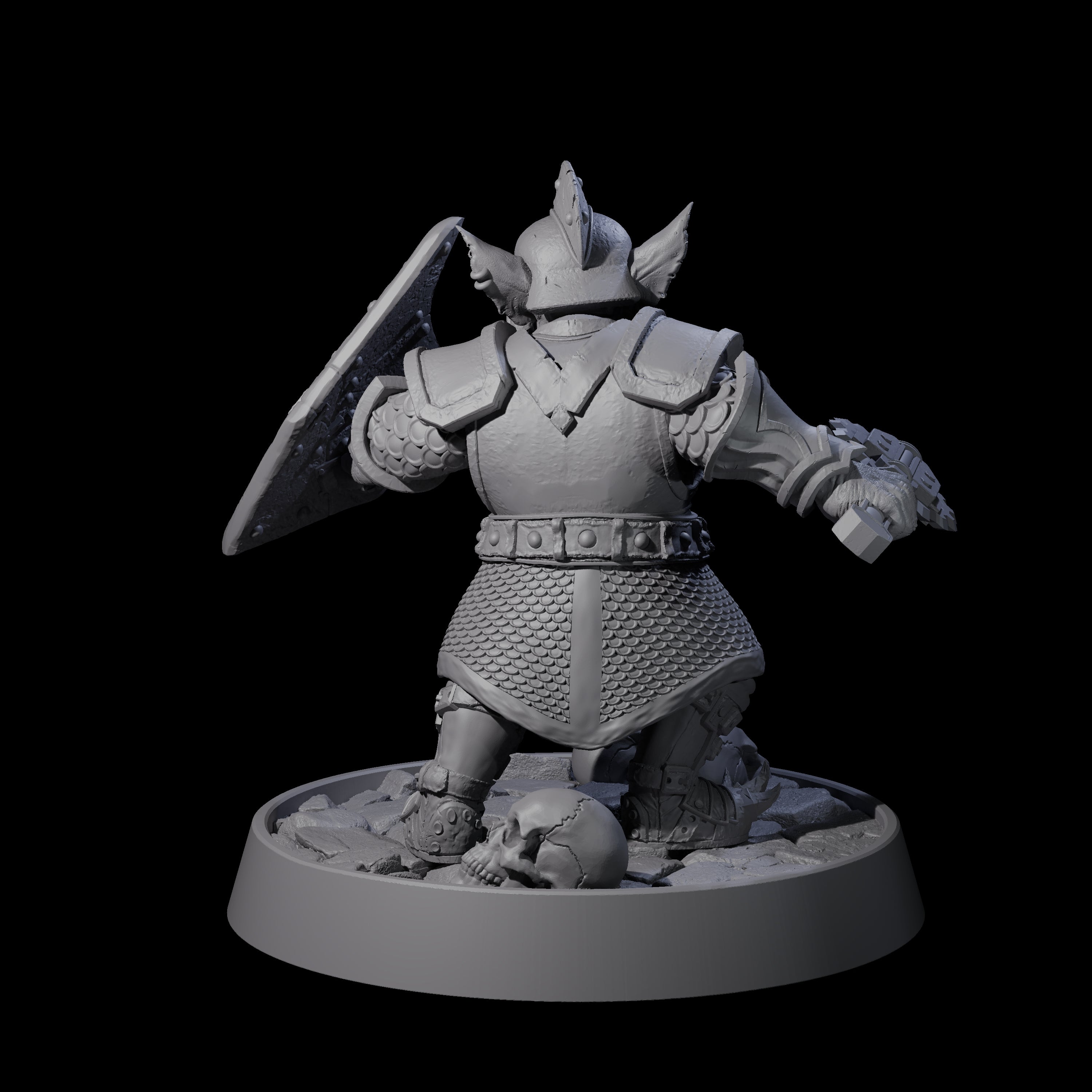Sparking Goblin Grenadier D Miniature for Dungeons and Dragons, Pathfinder or other TTRPGs