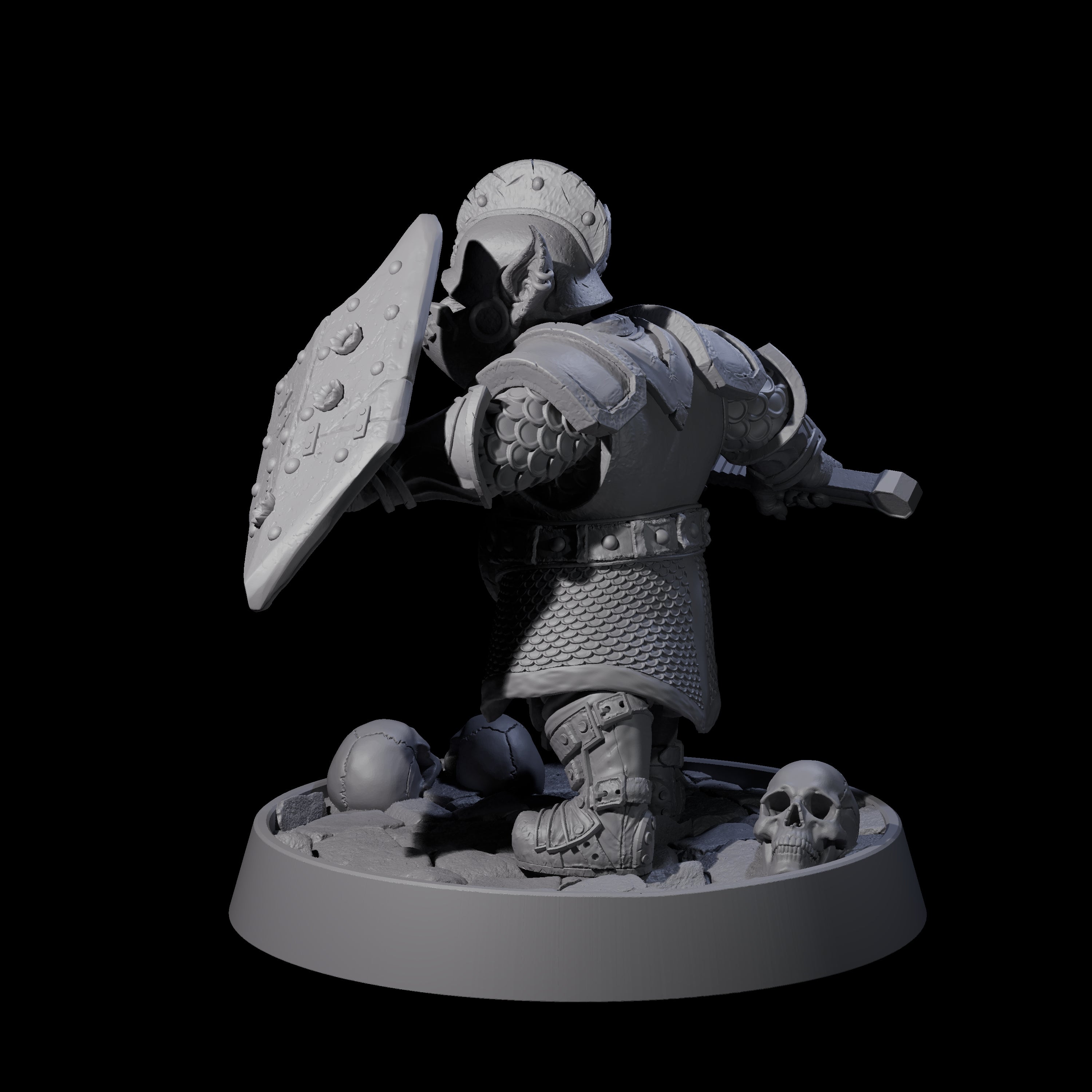 Sparking Goblin Grenadier D Miniature for Dungeons and Dragons, Pathfinder or other TTRPGs
