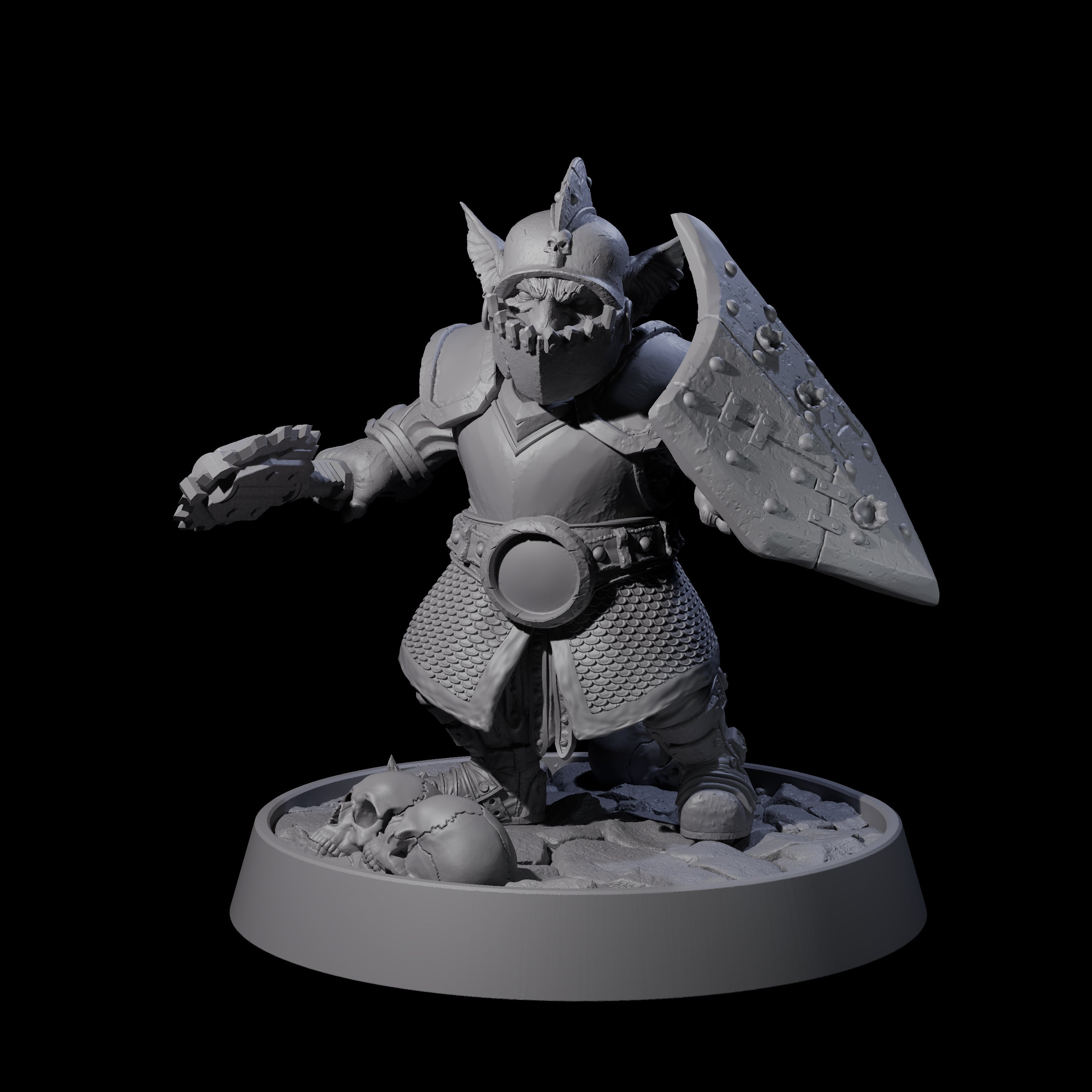 Sparking Goblin Grenadier D Miniature for Dungeons and Dragons, Pathfinder or other TTRPGs