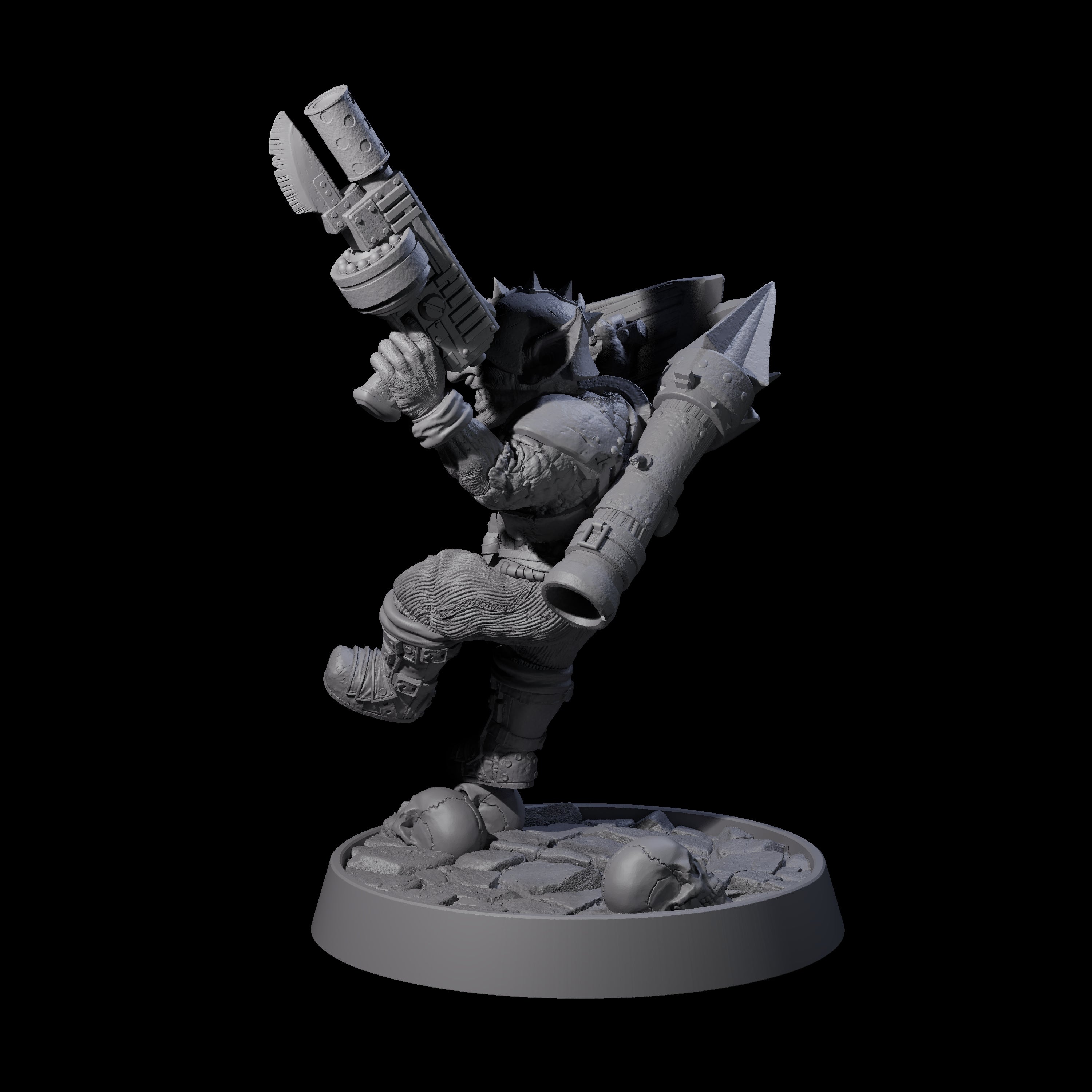 Sparking Goblin Grenadier E Miniature for Dungeons and Dragons, Pathfinder or other TTRPGs