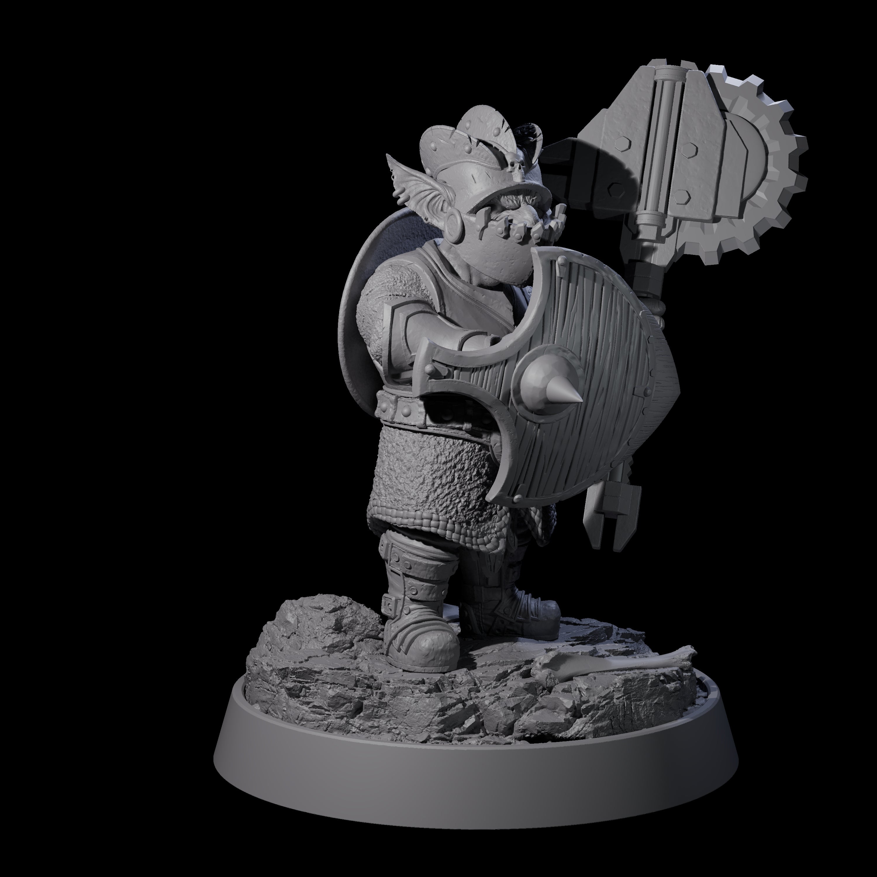 Sparking Goblin Grenadier G Miniature for Dungeons and Dragons, Pathfinder or other TTRPGs