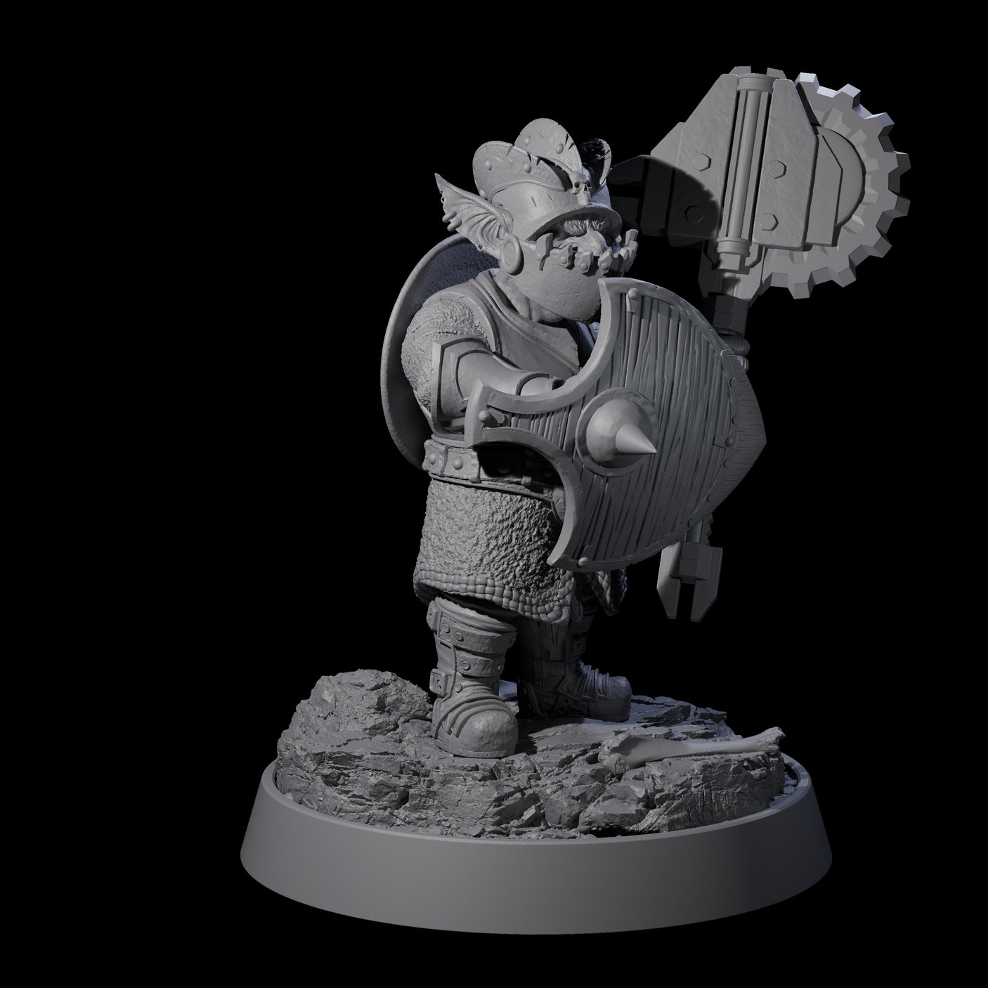 Sparking Goblin Grenadier G Miniature for Dungeons and Dragons, Pathfinder or other TTRPGs