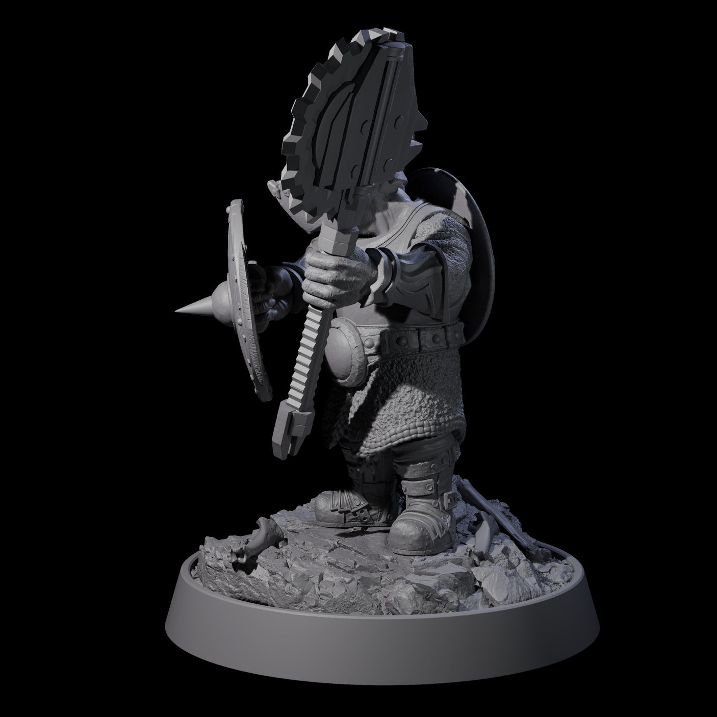 Sparking Goblin Grenadier G Miniature for Dungeons and Dragons, Pathfinder or other TTRPGs