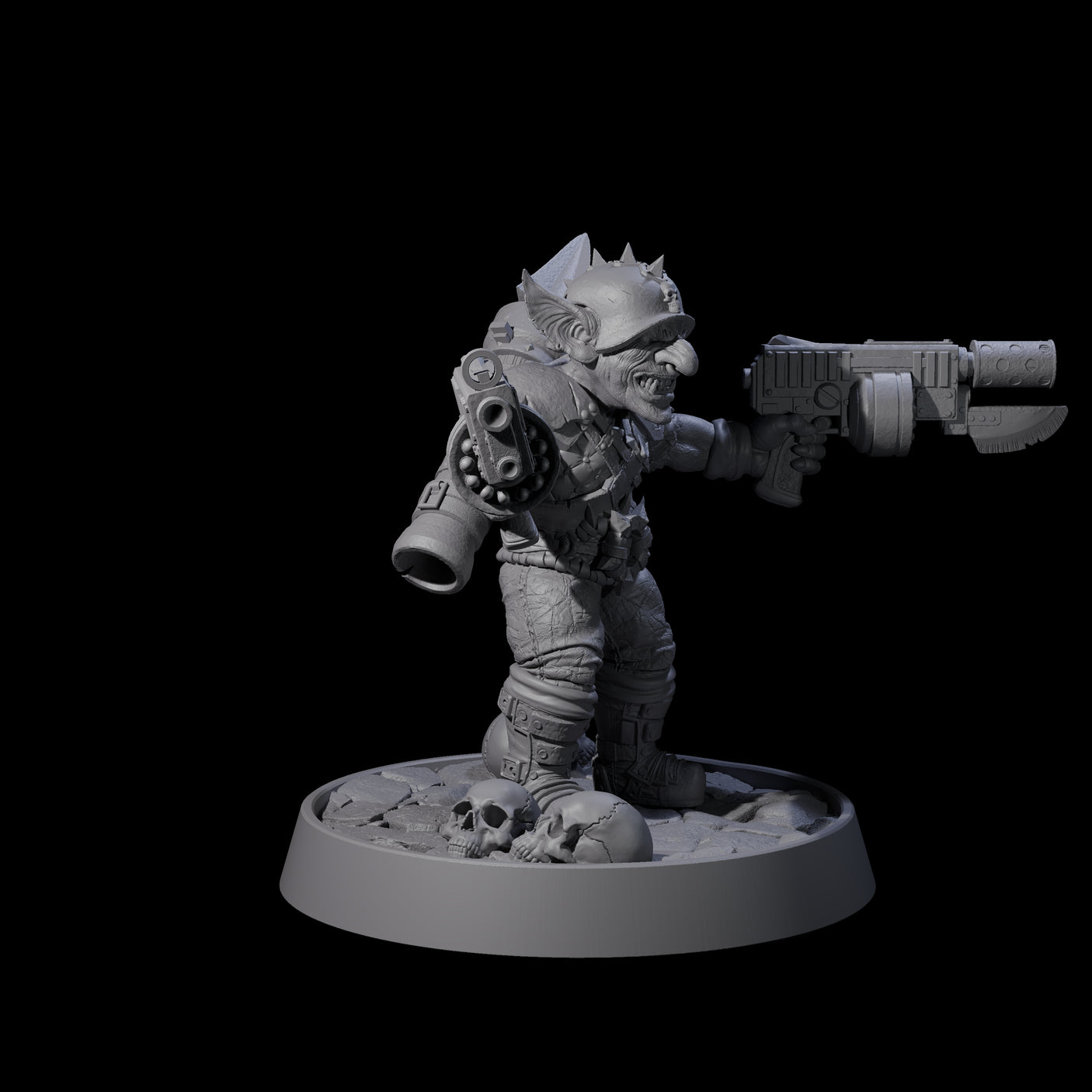 Sparking Goblin Grenadier H Miniature for Dungeons and Dragons, Pathfinder or other TTRPGs