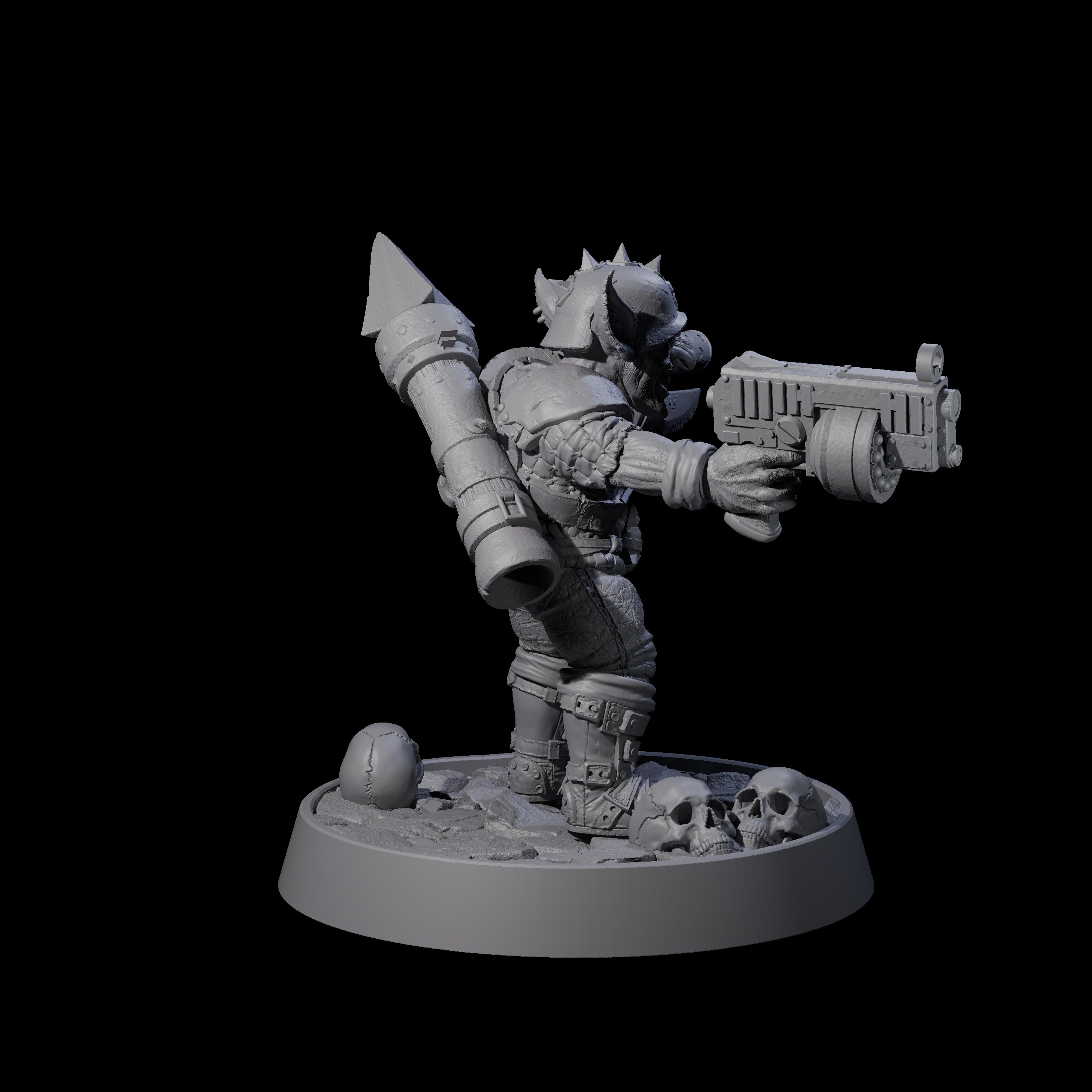 Sparking Goblin Grenadier H Miniature for Dungeons and Dragons, Pathfinder or other TTRPGs