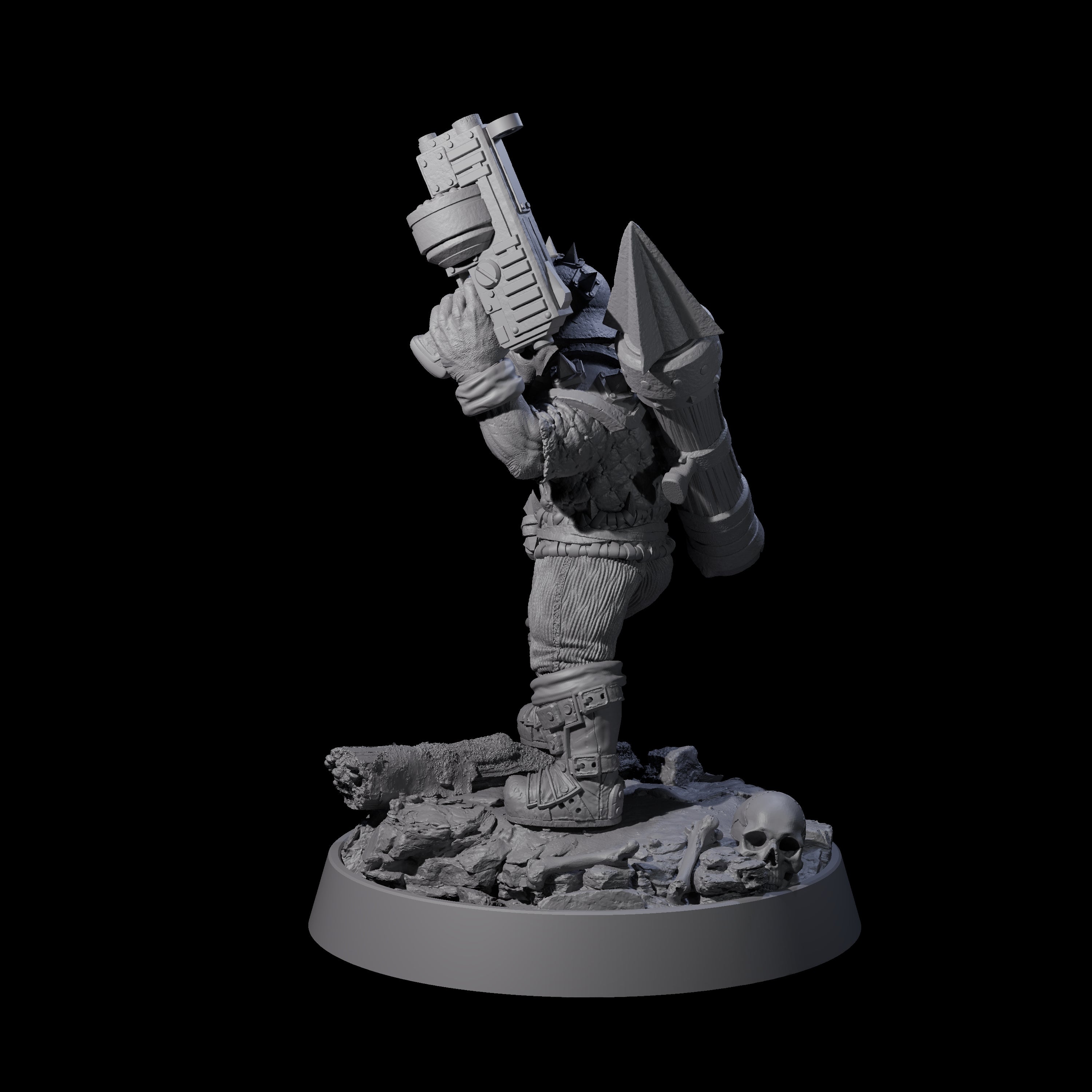 Sparking Goblin Grenadier I Miniature for Dungeons and Dragons, Pathfinder or other TTRPGs