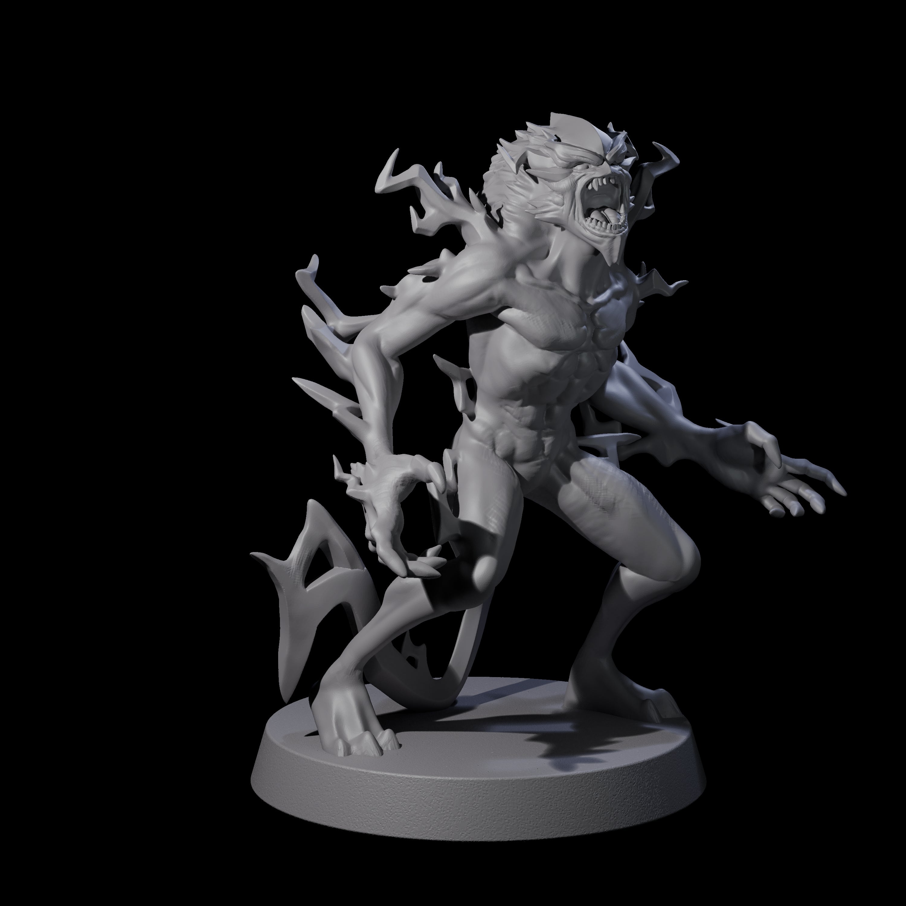 Sparking Lightning Mephit Miniature for Dungeons and Dragons, Pathfinder or other TTRPGs