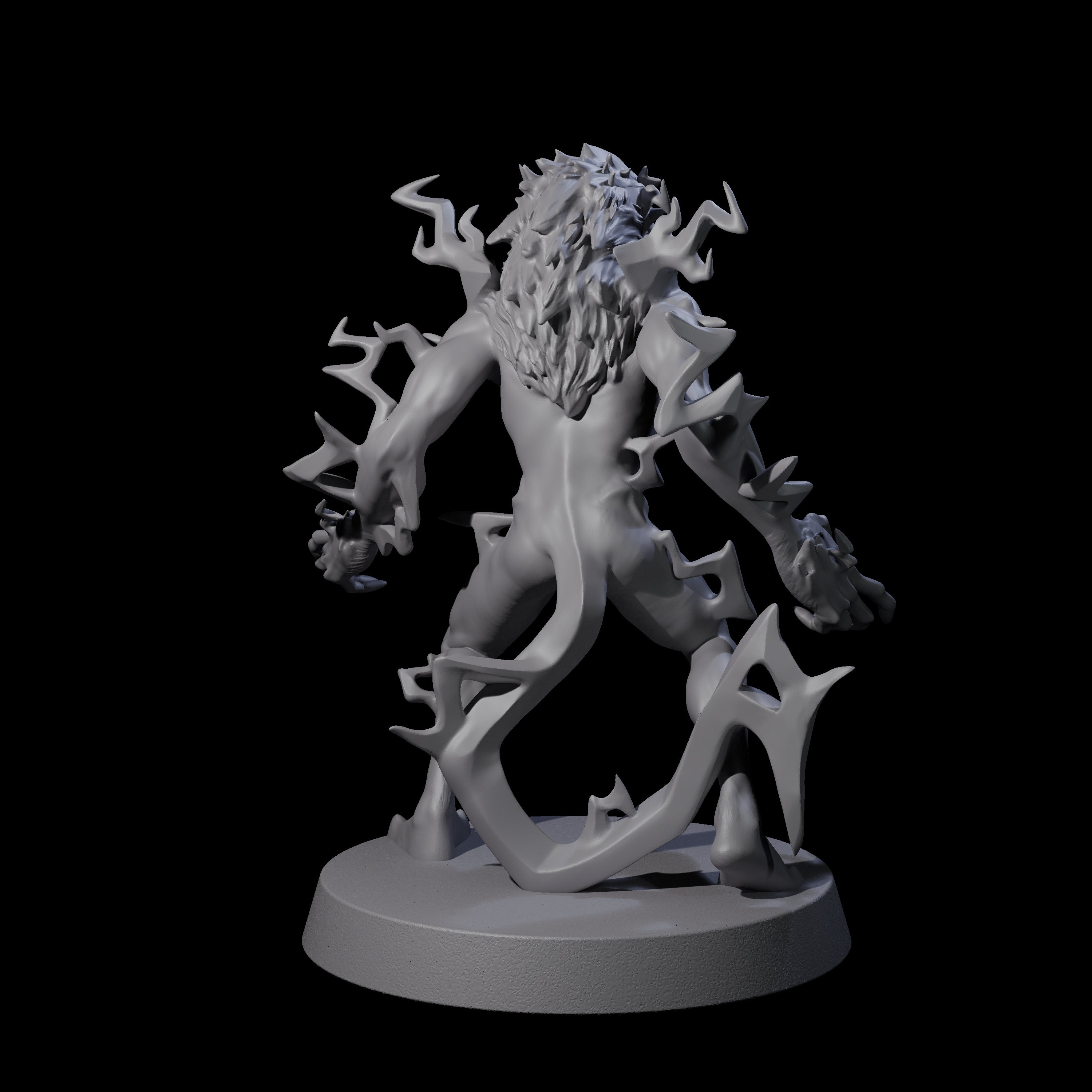 Sparking Lightning Mephit Miniature for Dungeons and Dragons, Pathfinder or other TTRPGs