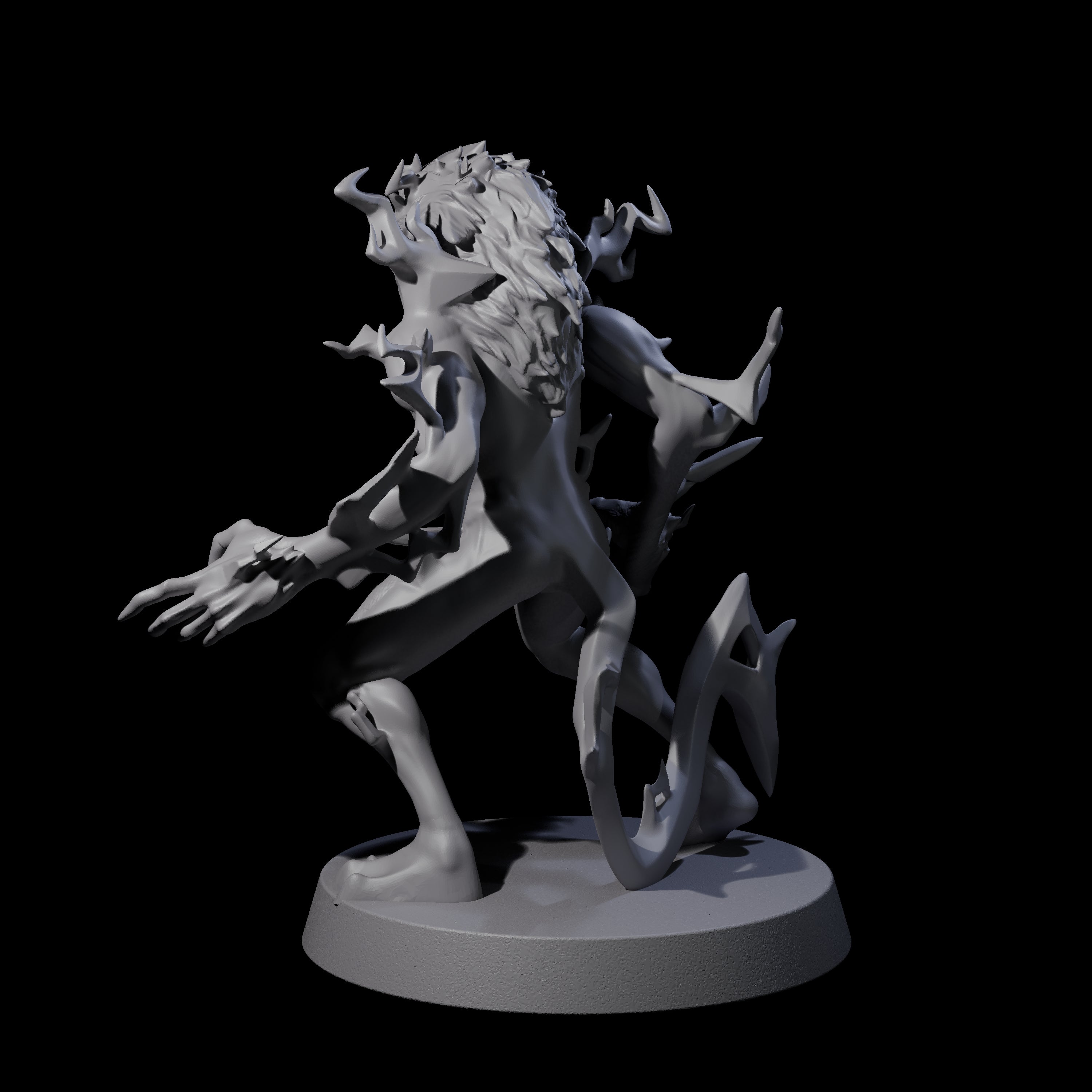 Sparking Lightning Mephit Miniature for Dungeons and Dragons, Pathfinder or other TTRPGs