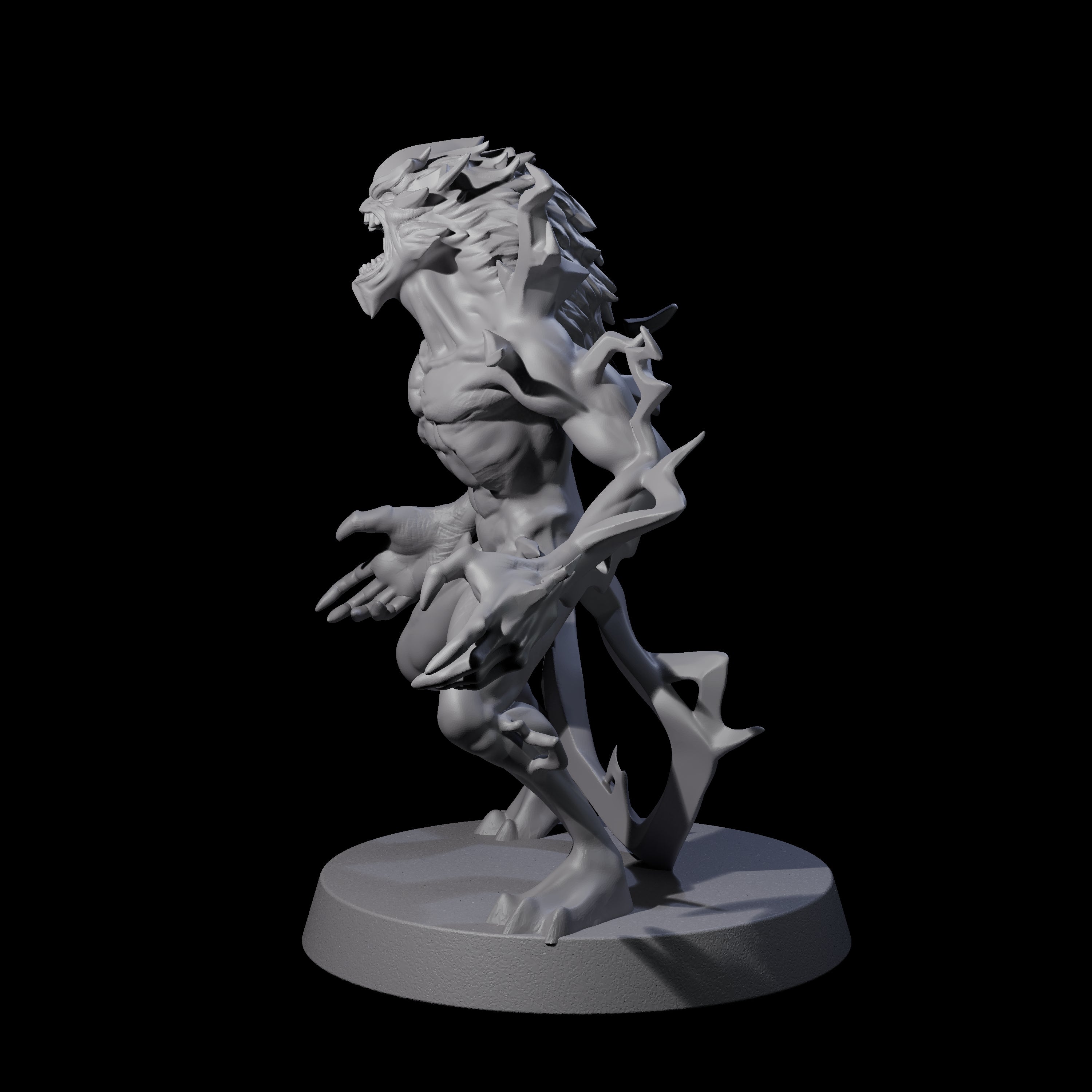Sparking Lightning Mephit Miniature for Dungeons and Dragons, Pathfinder or other TTRPGs