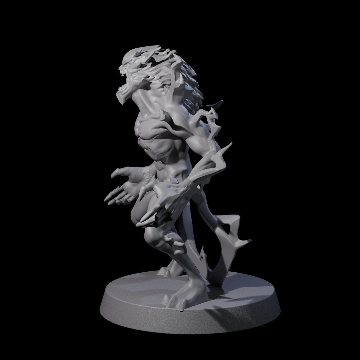 Sparking Lightning Mephit Miniature for Dungeons and Dragons, Pathfinder or other TTRPGs