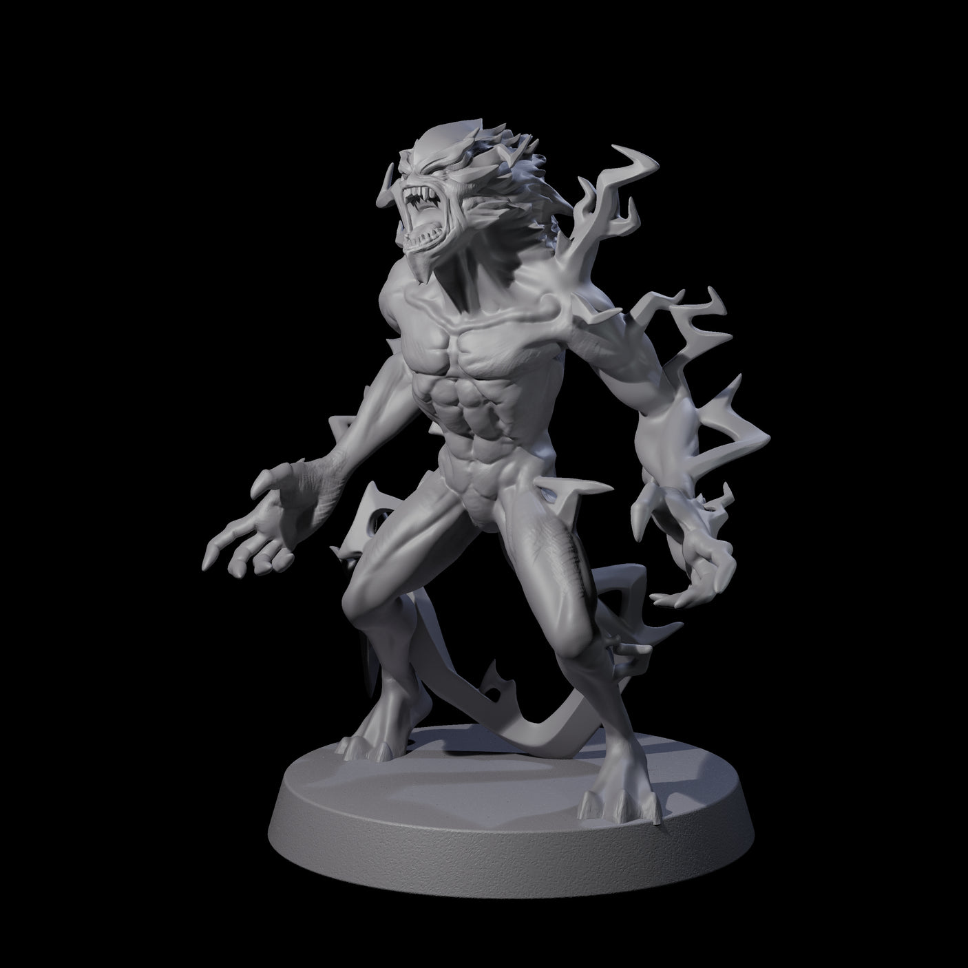 Sparking Lightning Mephit Miniature for Dungeons and Dragons, Pathfinder or other TTRPGs